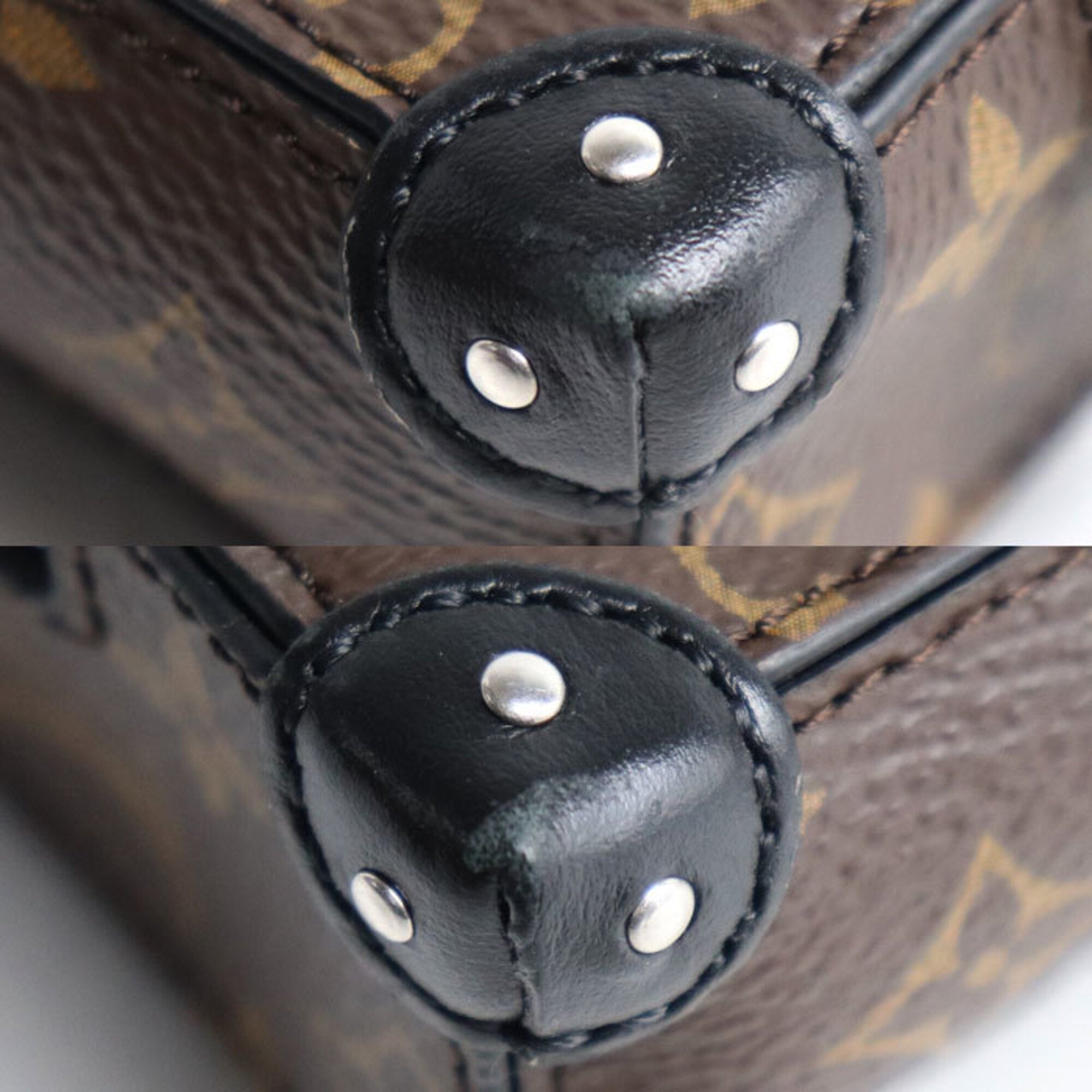 Louis Vuitton Brown Monogram Pouch (Pre-Owned)