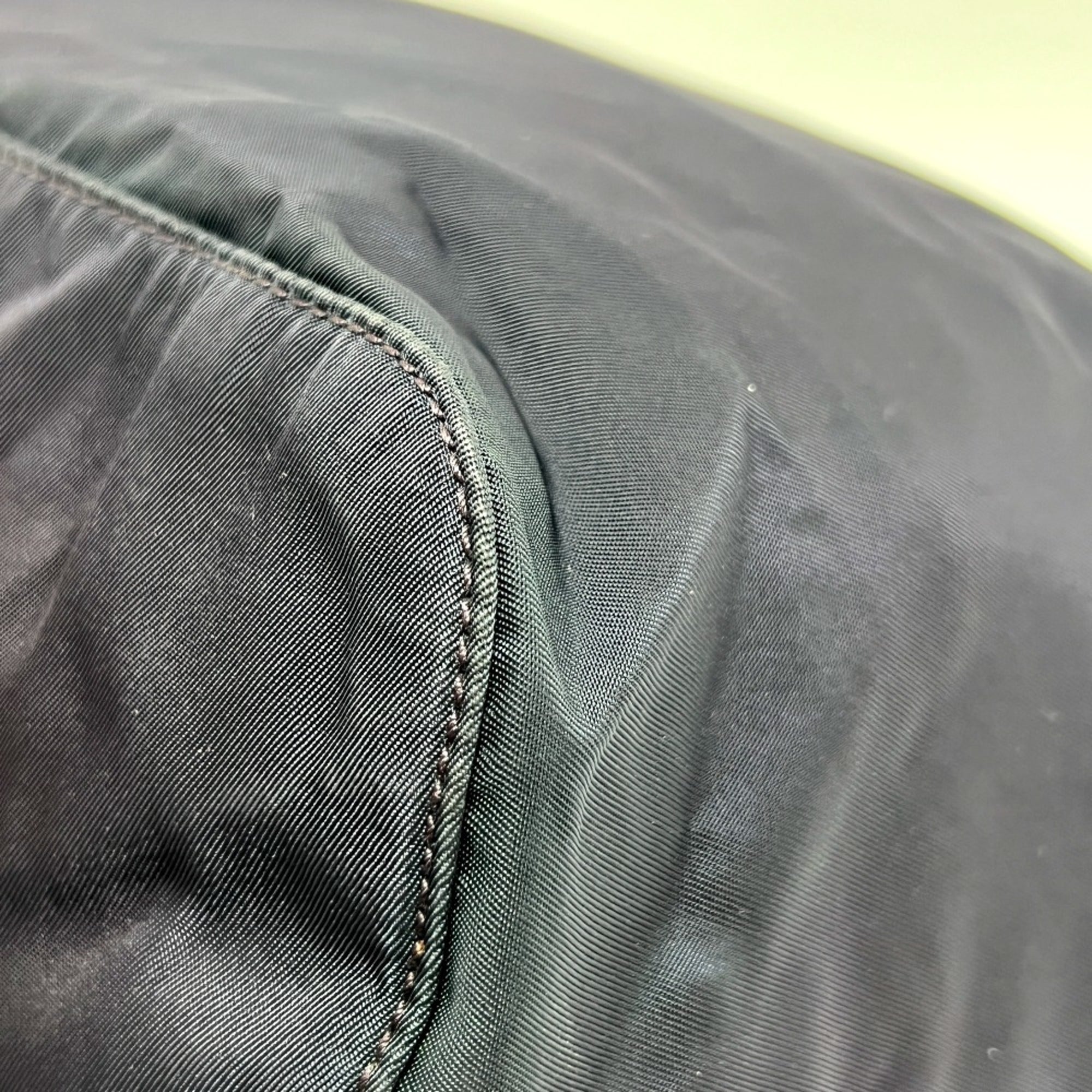 Prada Purple Nylon Leather Backpack (Pre-Owned)