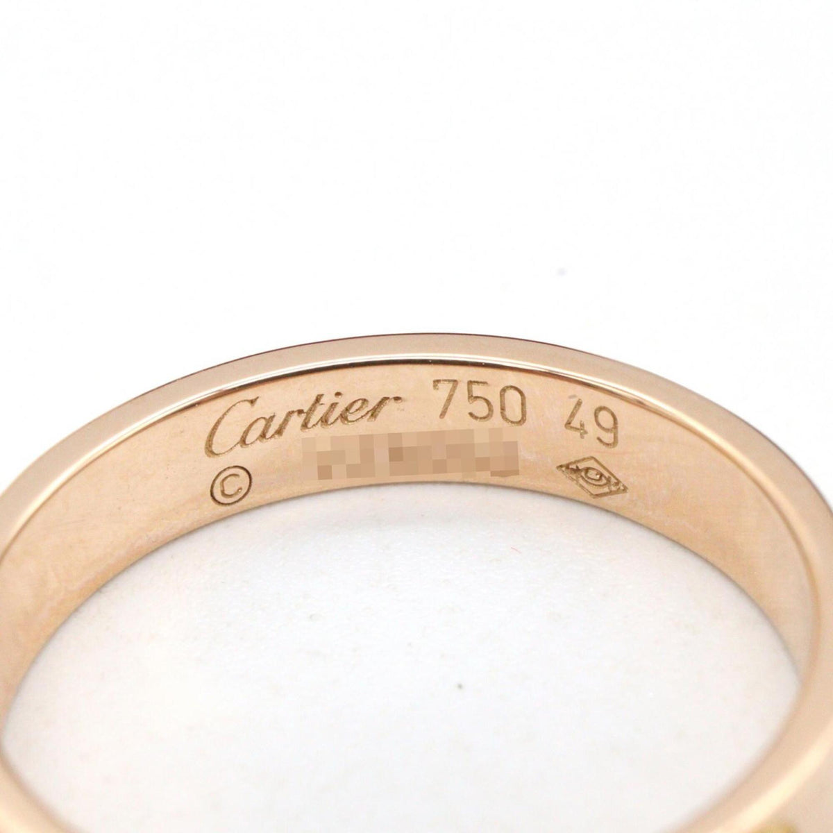 Cartier Gold Pink Gold (18K) Band Ring (Pre-Owned)