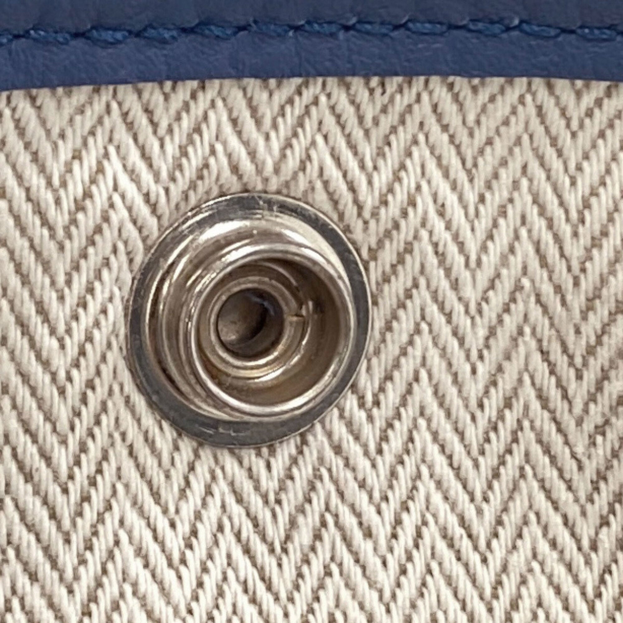 Hermes Garden Blue Agate Country Leather Tote Bag (Pre-Owned)