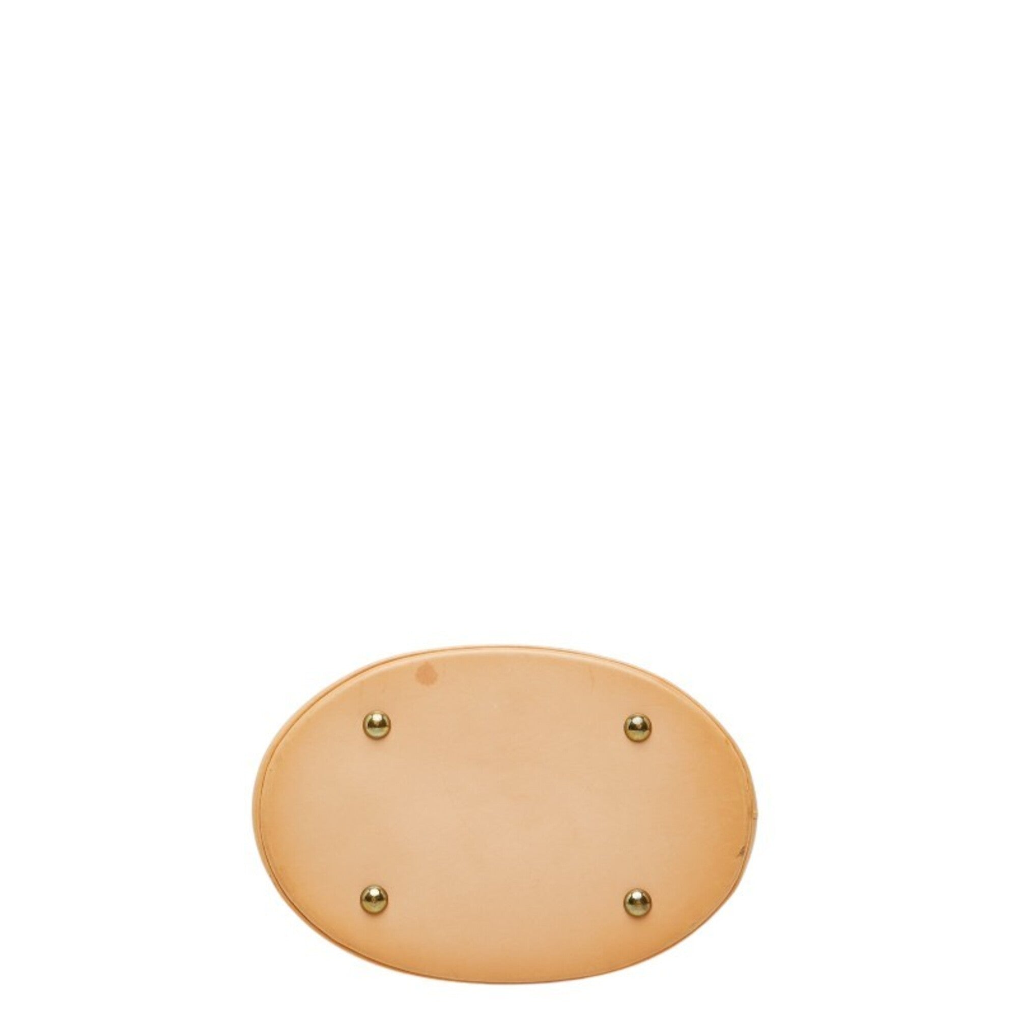 Louis Vuitton Natural Leather Handbag (Pre-Owned)