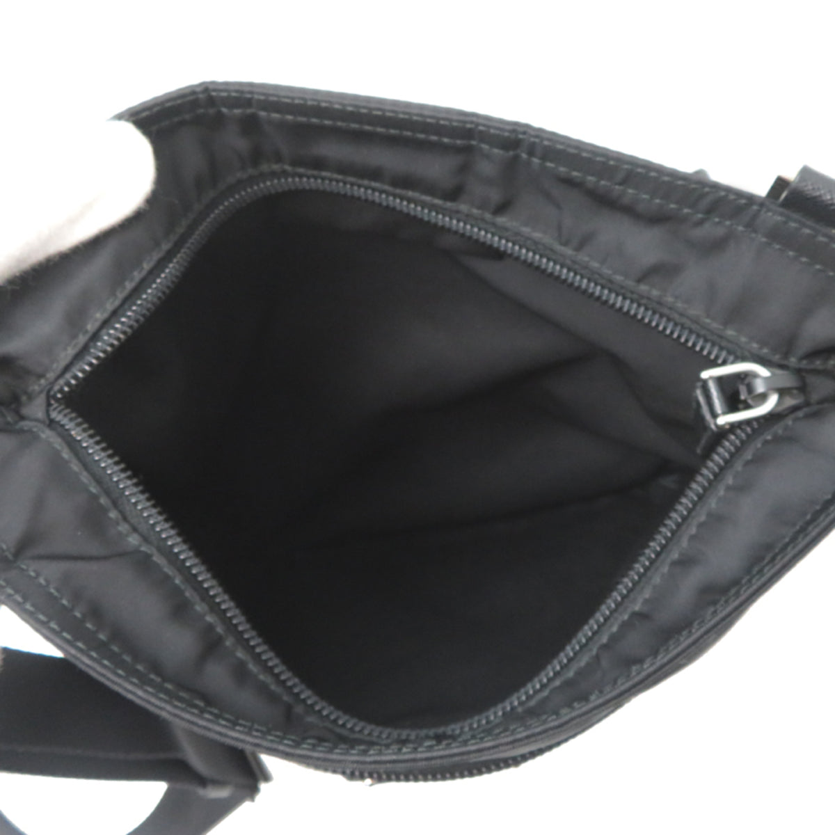 Prada Black Nylon Shoulder Bag (Pre-Owned)