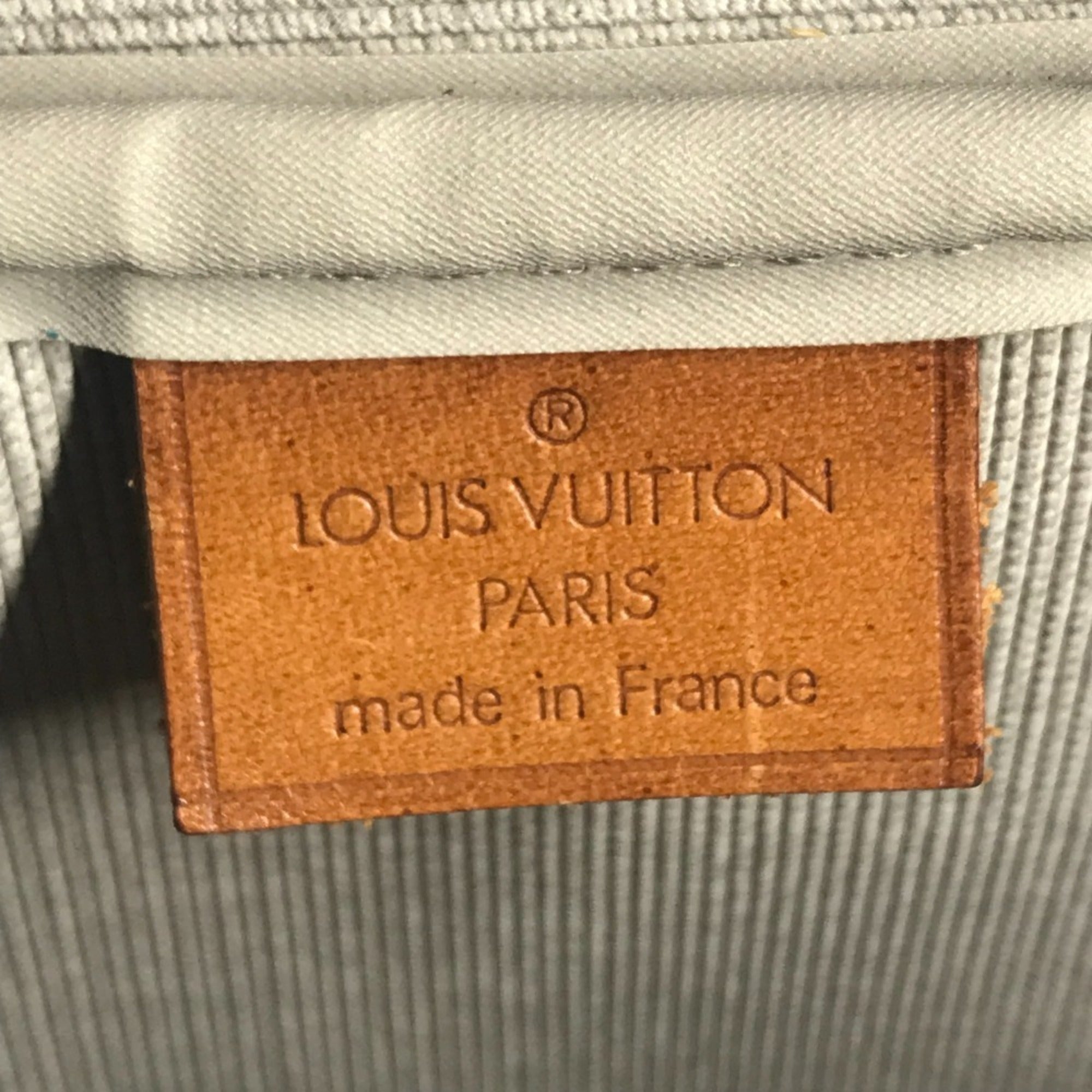 Louis Vuitton Louis Vuitton Cup Blue Leather Pochette Shoulder Bag (Pre-Owned)