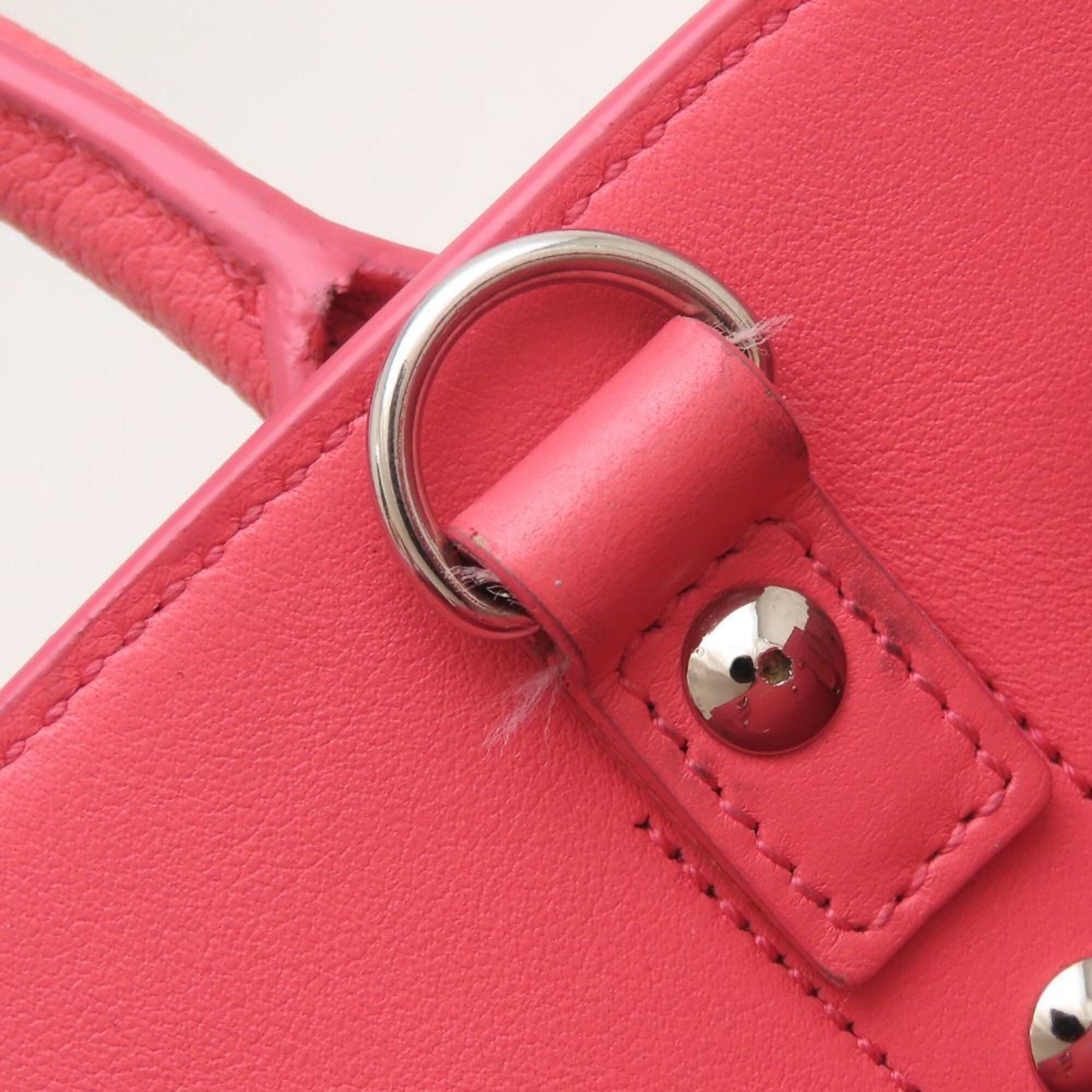 Yves Saint Laurent Sac De Jour Pink Leather Handbag (Pre-Owned)