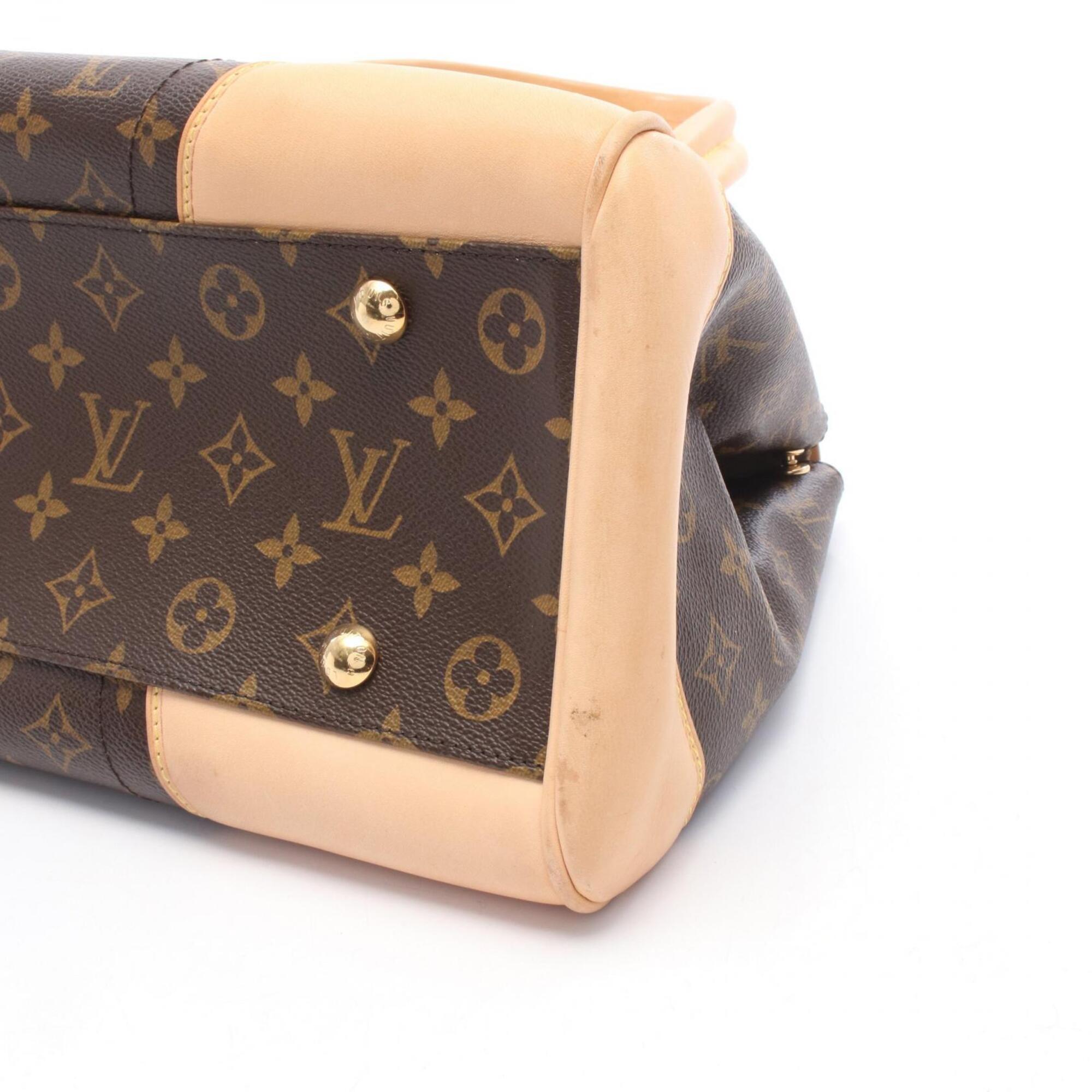 Louis Vuitton Brown Monogram Monogram Handbag Shoulder Bag (Pre-Owned)