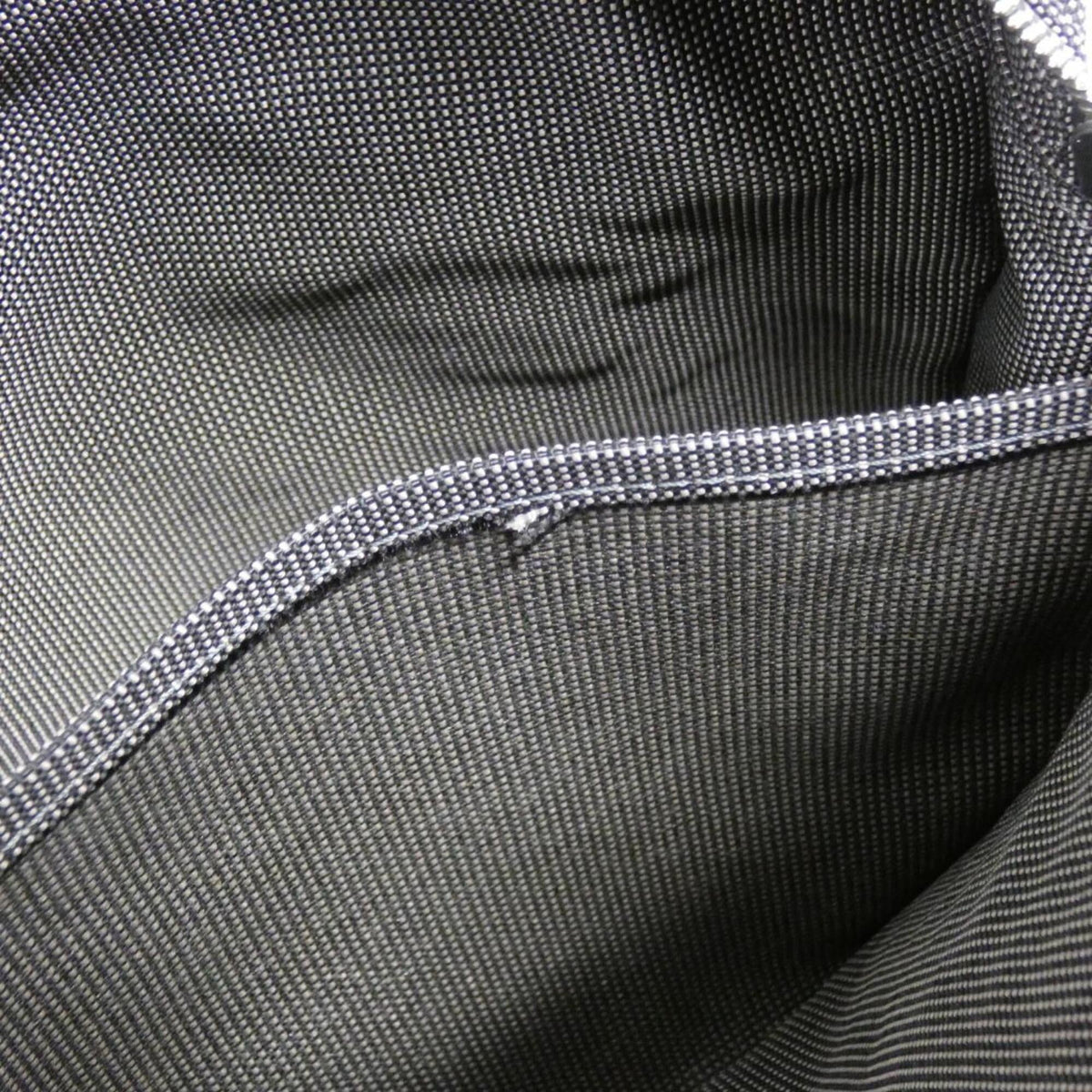 Hermes Black Canvas Backpack (Pre-Owned)