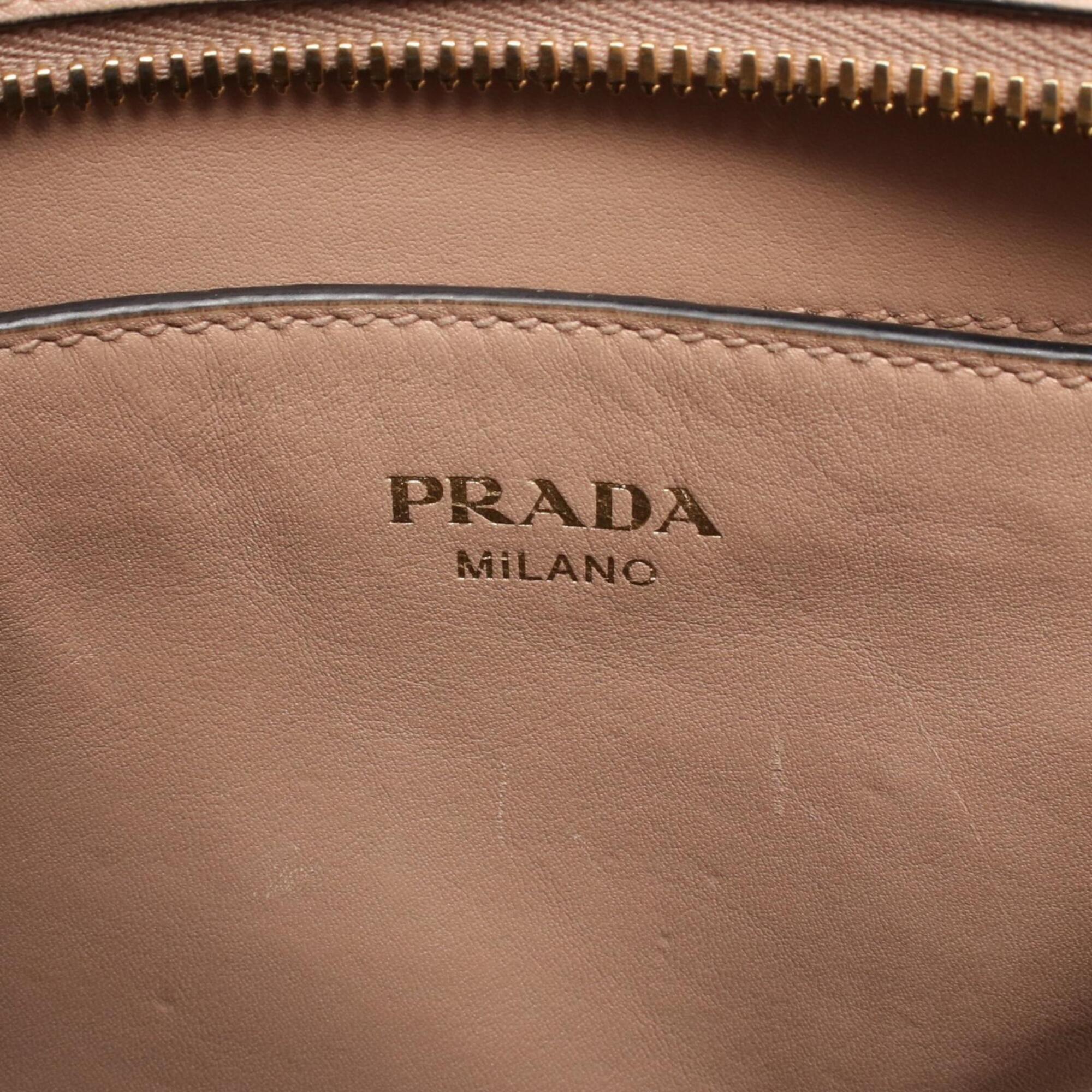 Prada Pink Leather Handbag (Pre-Owned)