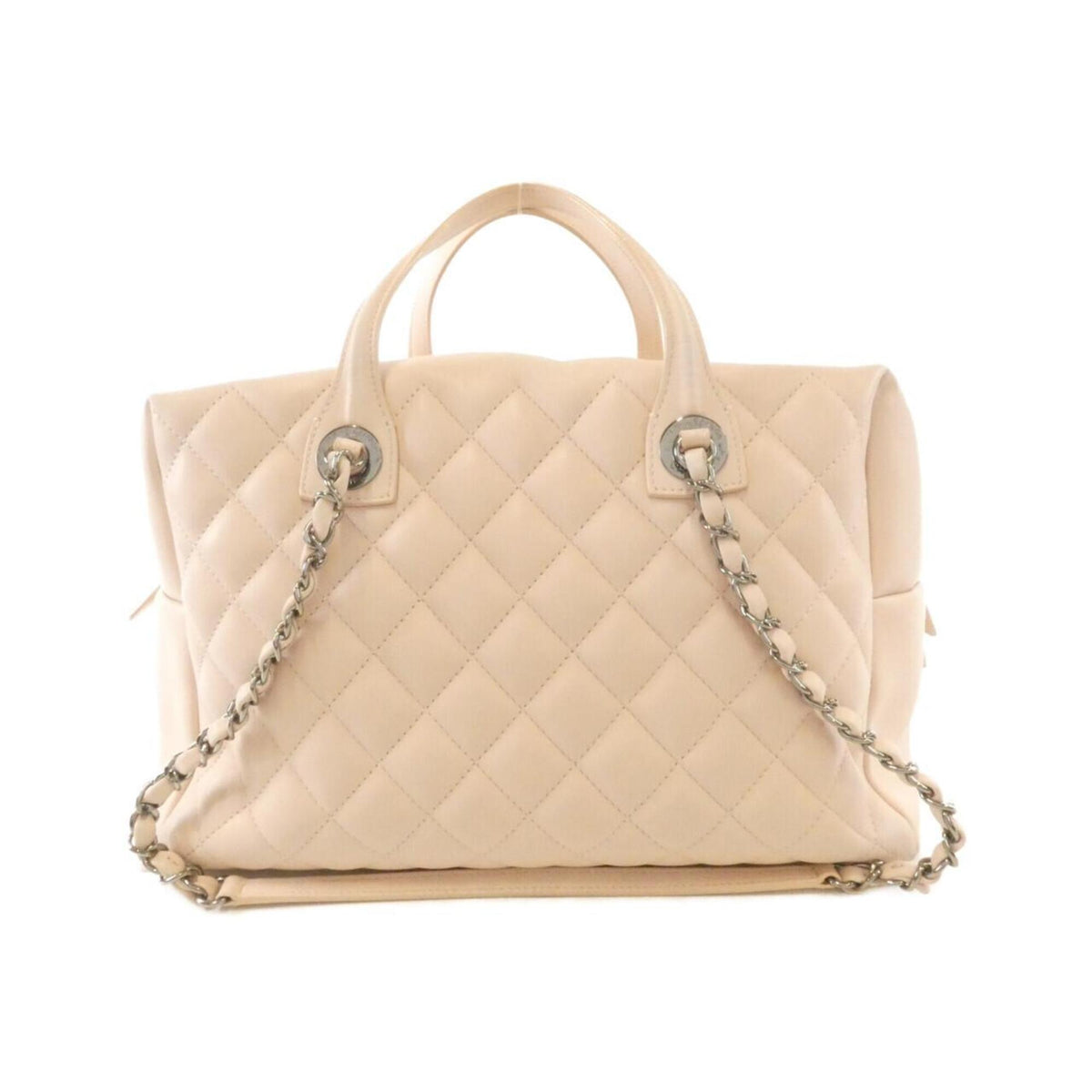 Chanel Light Pink Leather Handbag (Pre-Owned)