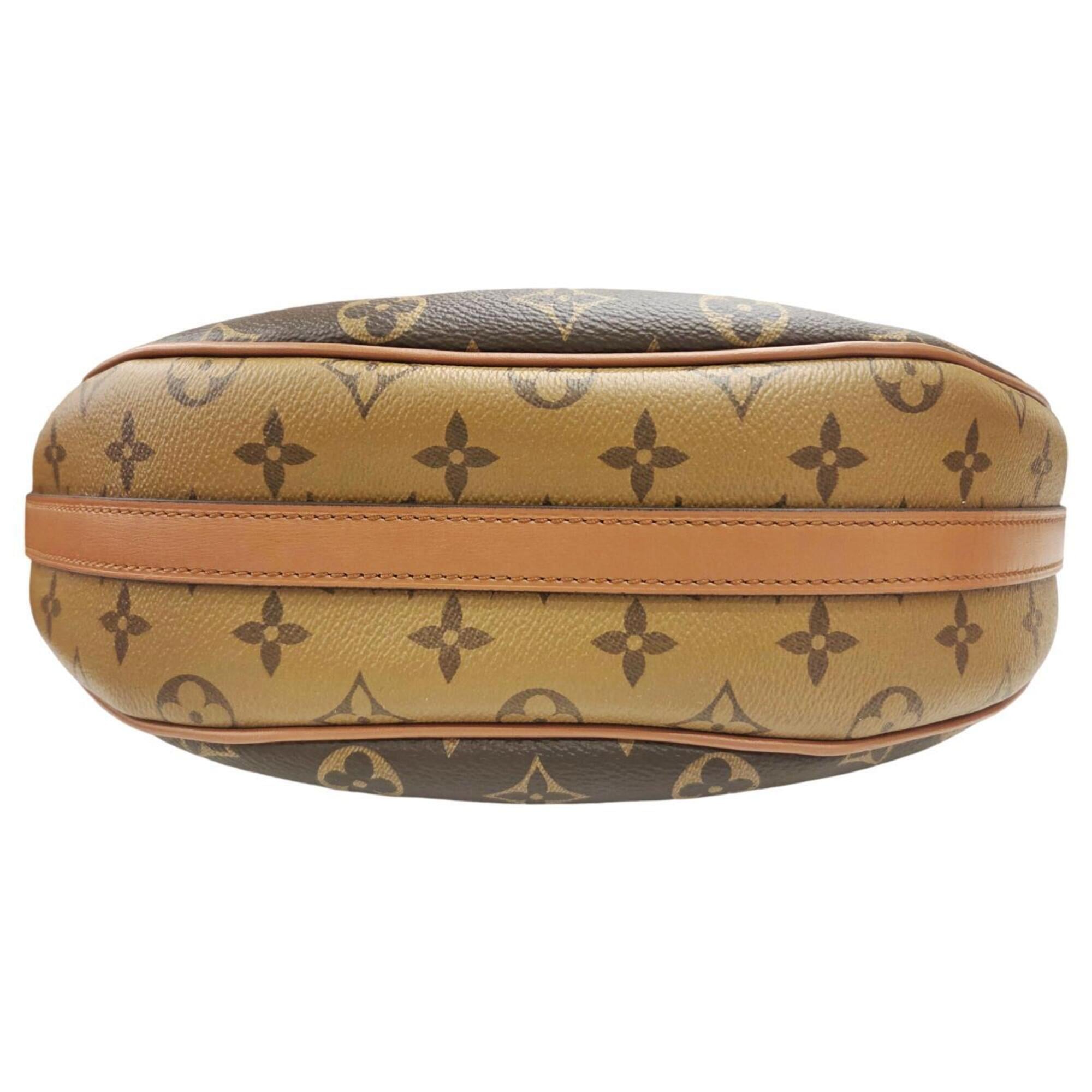 Louis Vuitton Brown Monogram Reverse Pouch Shoulder Bag (Pre-Owned)