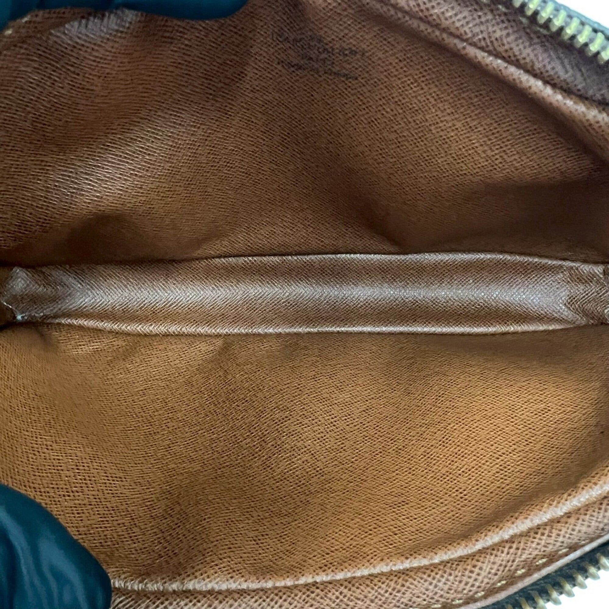 Louis Vuitton Brown Leather Pvc Pochette Shoulder Bag (Pre-Owned)
