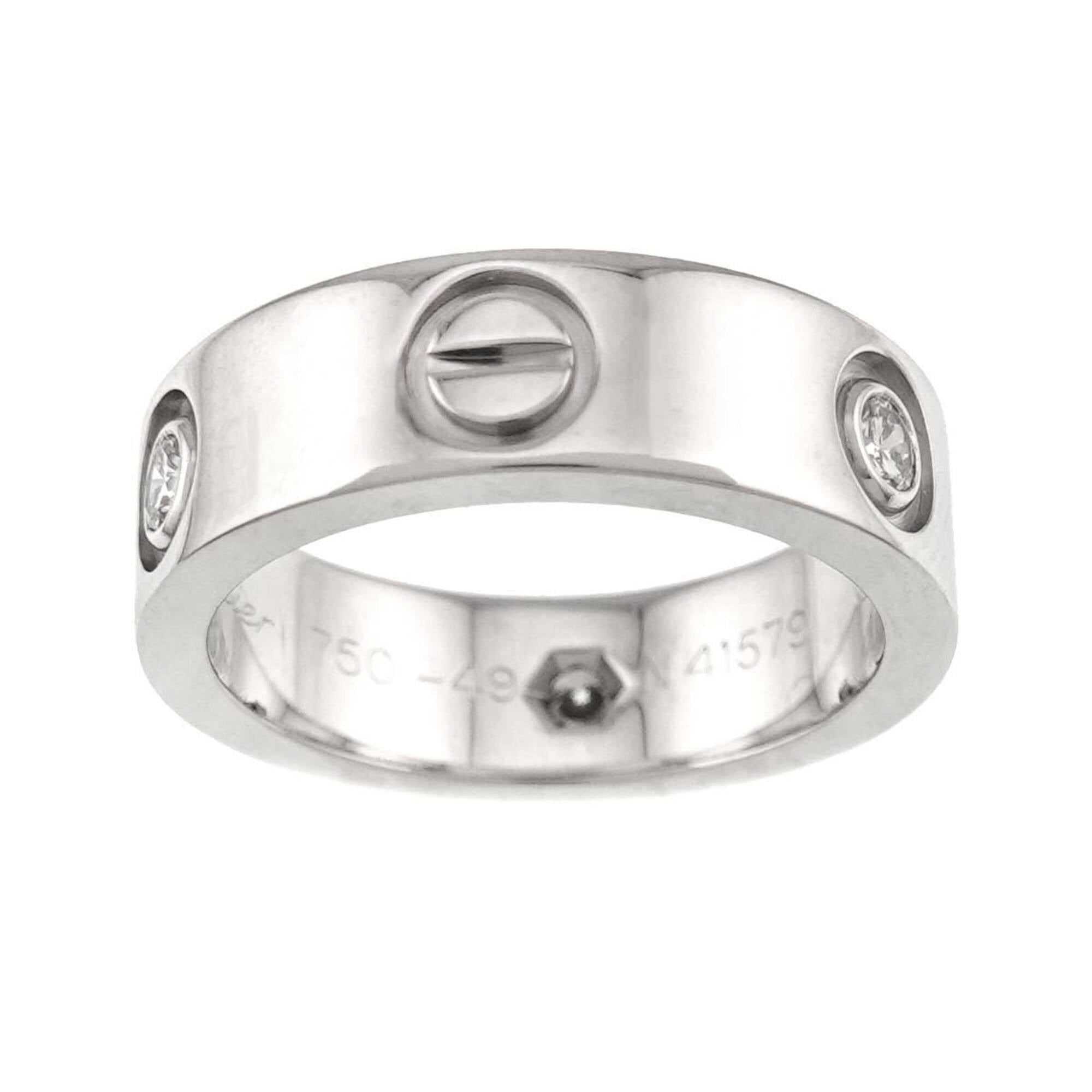 Cartier White Gold (18K) Band Ring (Pre-Owned)