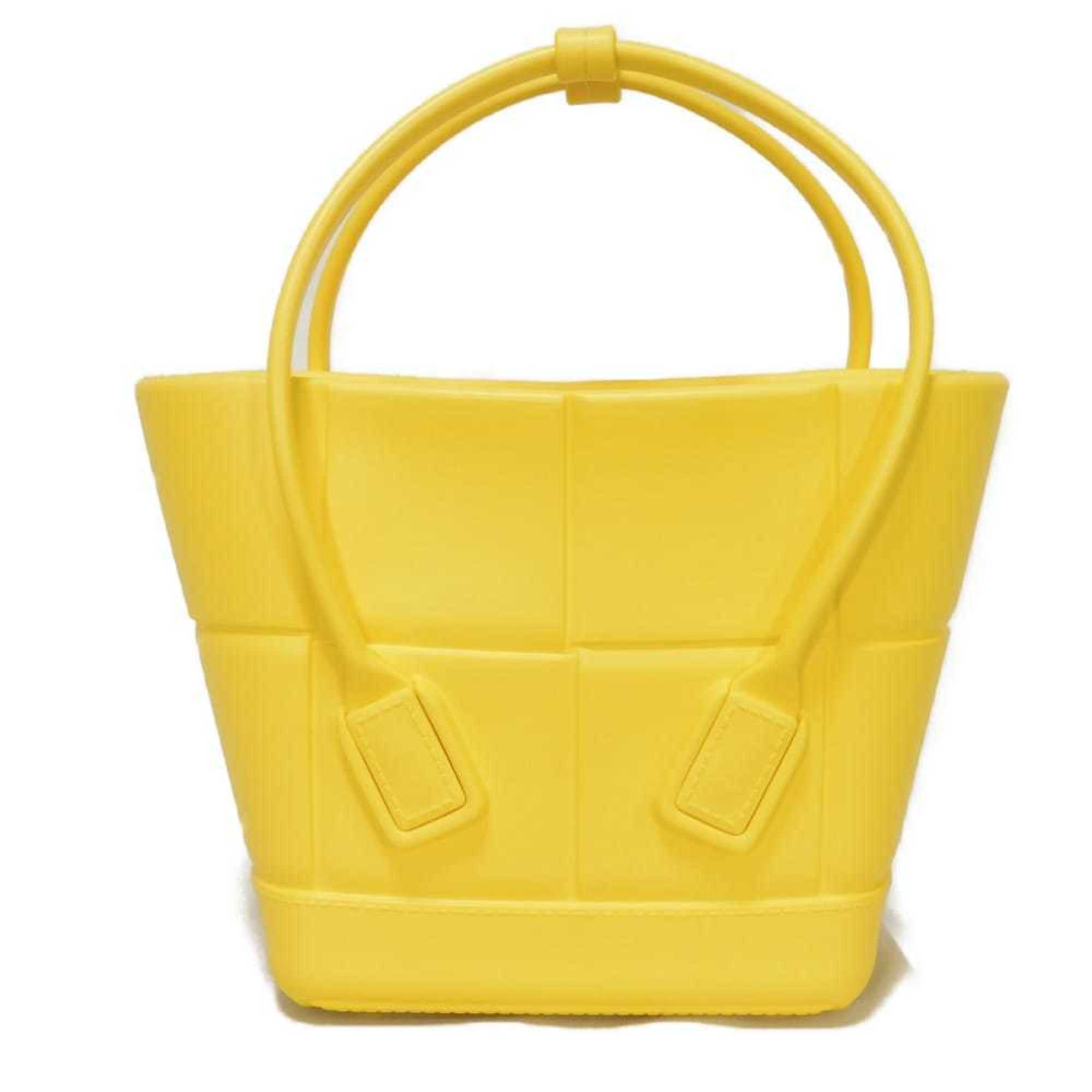 Bottega Veneta Yellow Silicone Tote Bag (Pre-Owned)