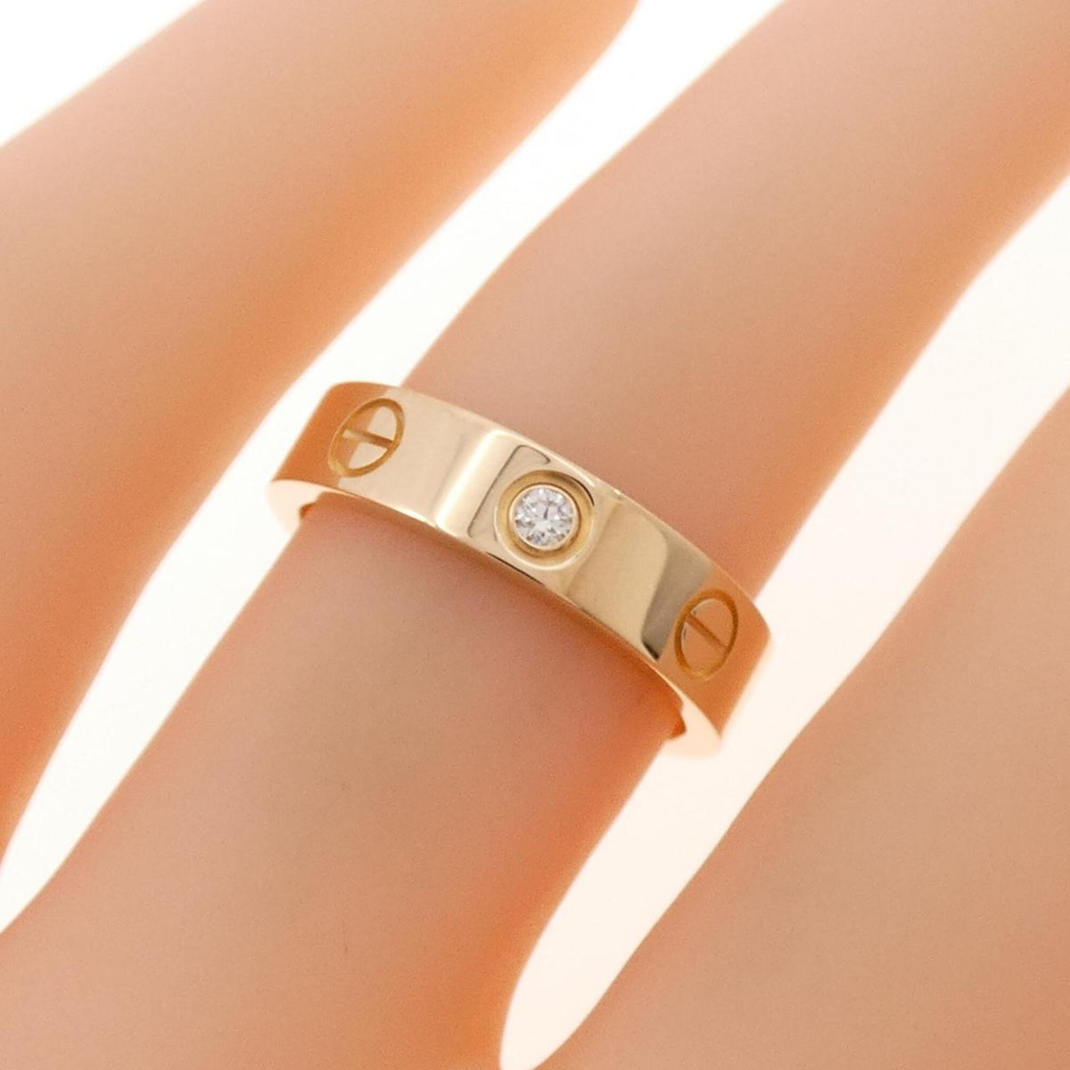 Cartier Pink Gold (18K) Band Ring (Pre-Owned)