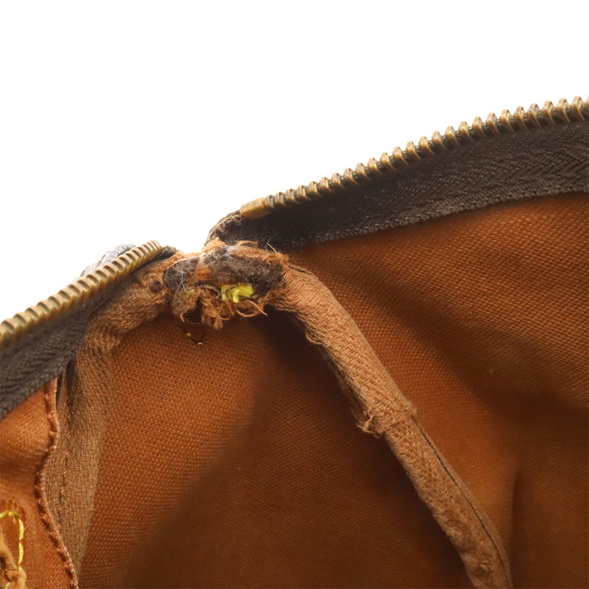 Louis Vuitton Brown Monogram Canvas Pvc Coated Canvas Handbag (Pre-Owned)