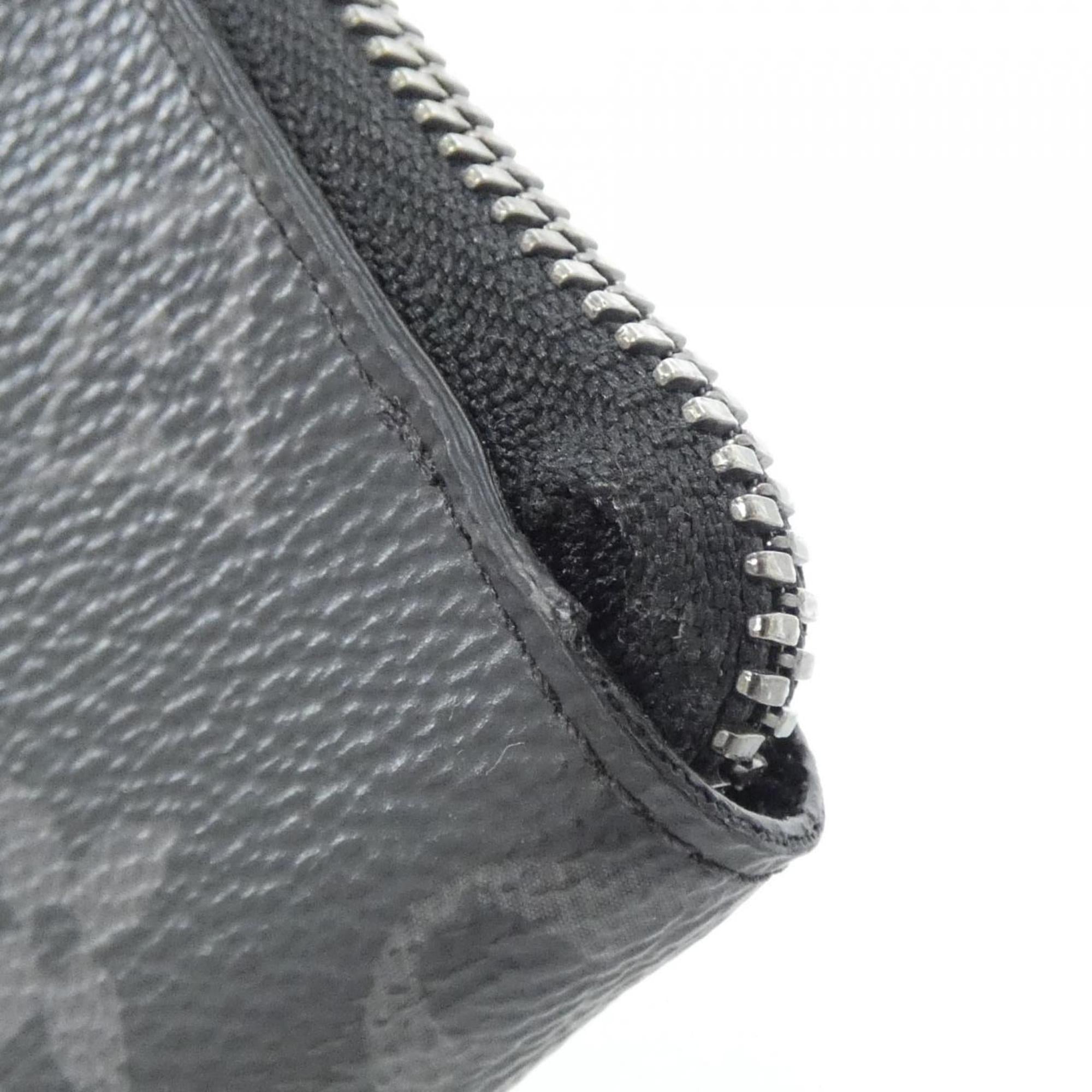 Louis Vuitton Black Coated Canvas Coin Purse/Coin Case (Pre-Owned)