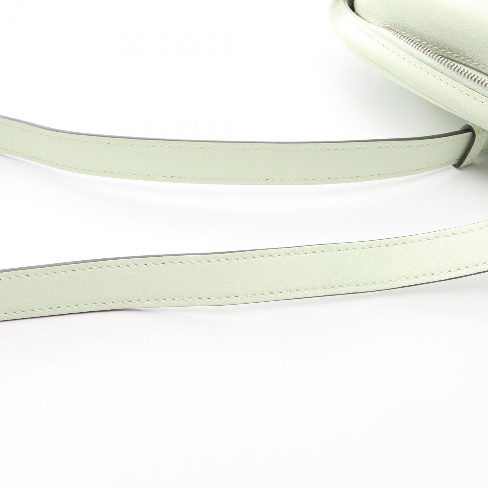 Hermes Green Swift Leather Fanny Pack Handbag (Pre-Owned)
