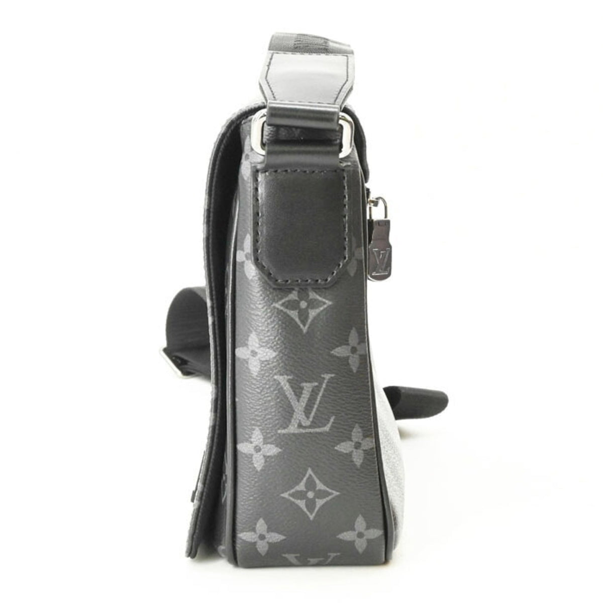 Louis Vuitton Black Monogram Eclipse Messenger Bag (Pre-Owned)