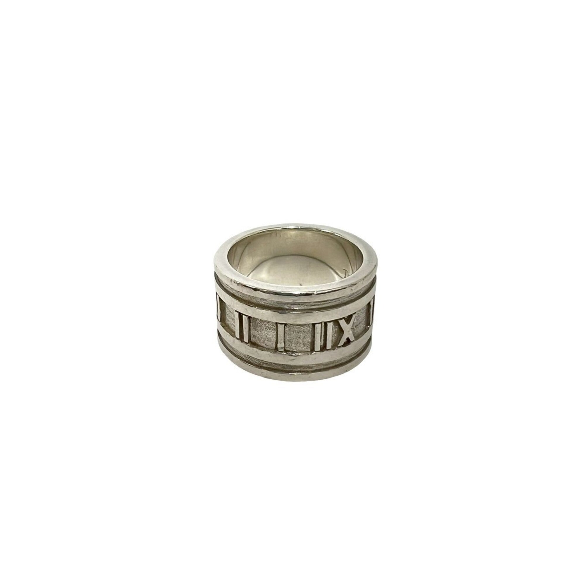 Tiffany Silver Silver 925 Band Ring (Pre-Owned)