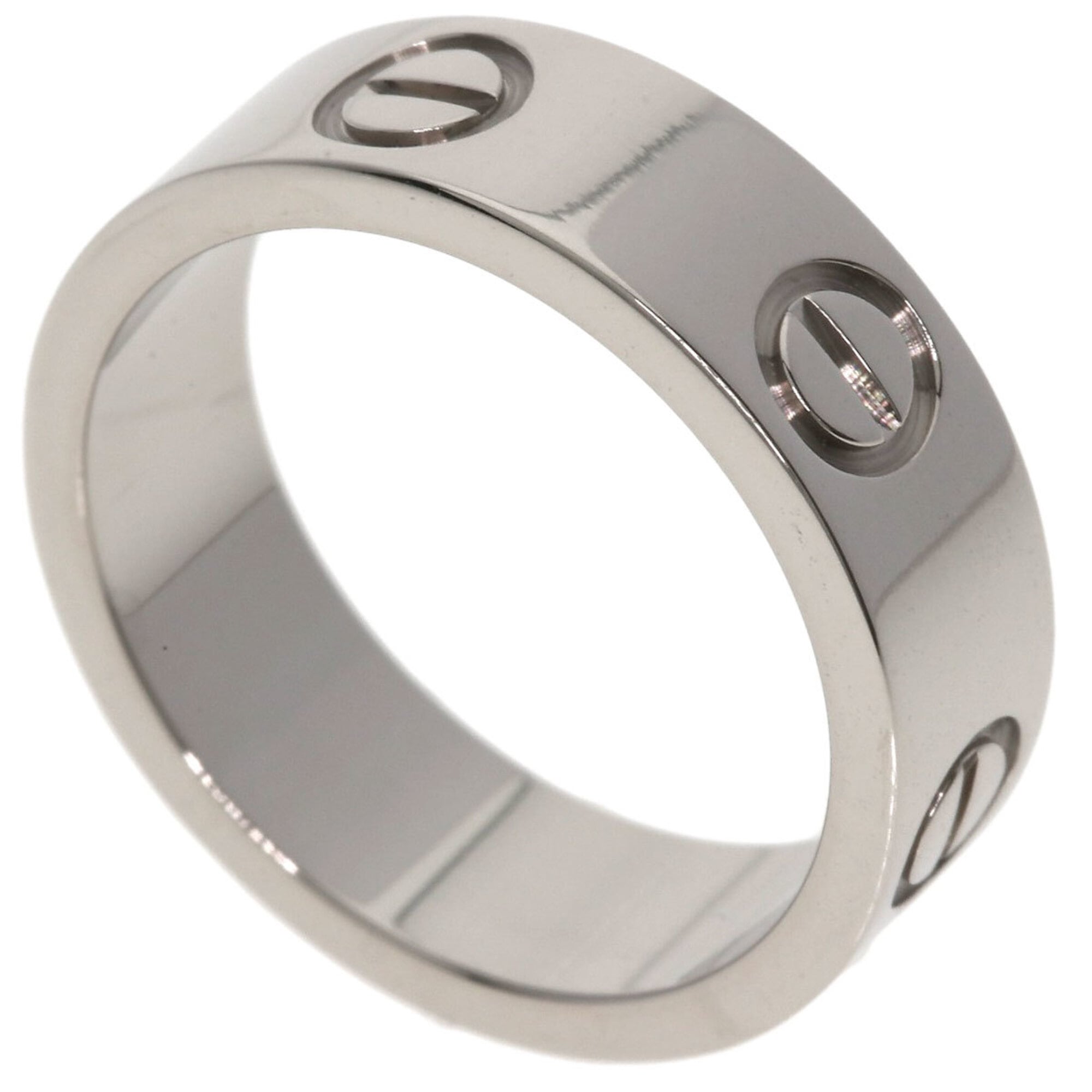 Cartier Love White Gold (18K) Band Ring (Pre-Owned)