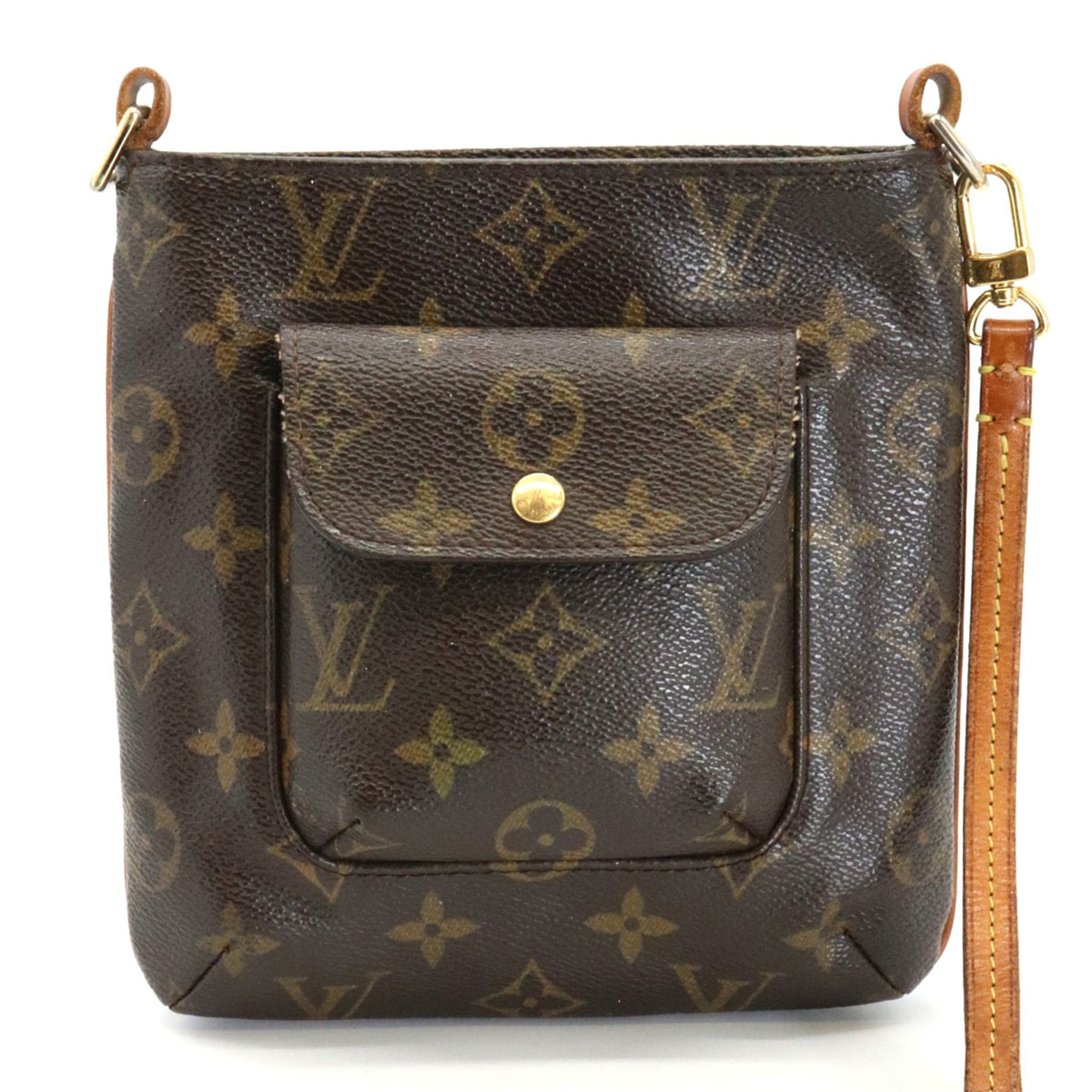 Louis Vuitton Brown Monogram Canvas Pouch (Pre-Owned)