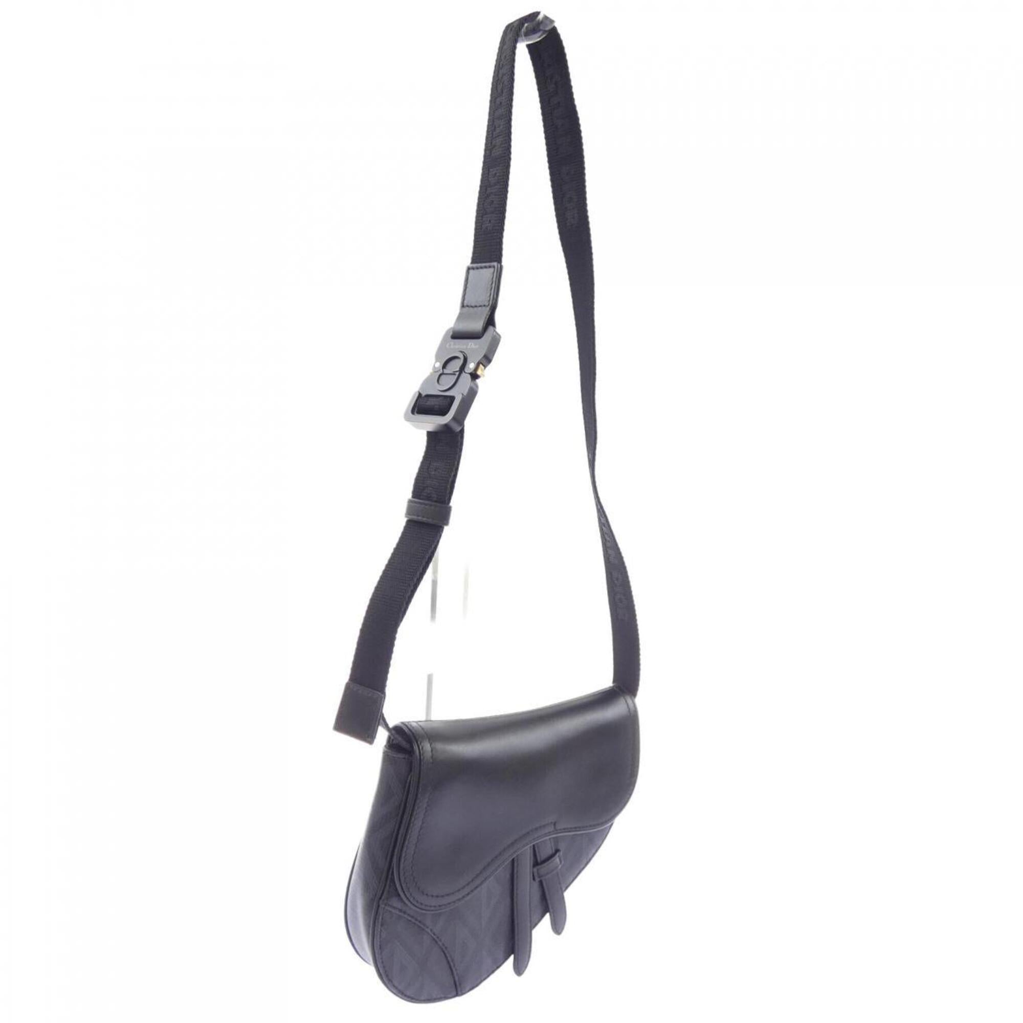 Christian Dior Black Gray Handbag (Pre-Owned)