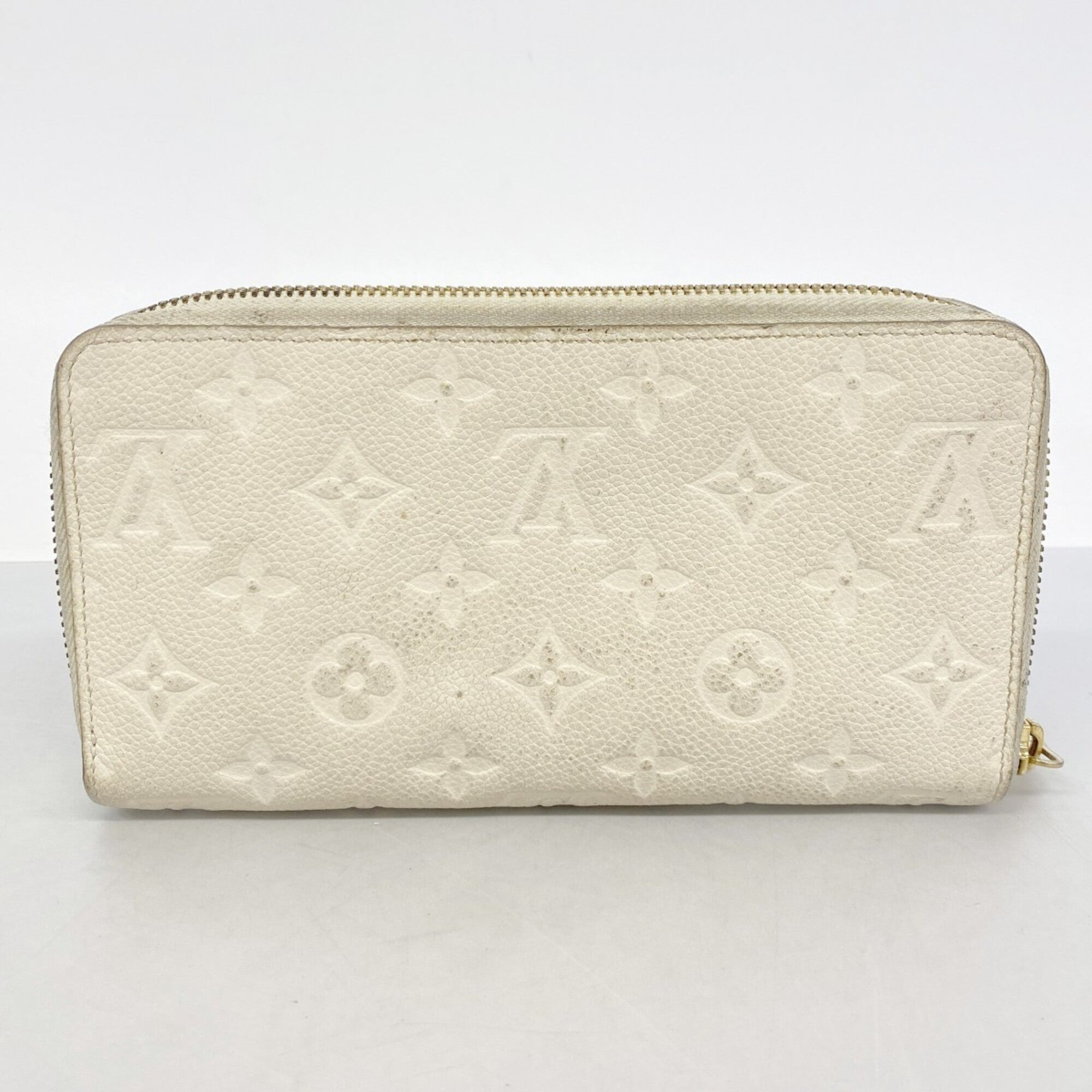 Louis Vuitton White Long Wallet (Bi-Fold) (Pre-Owned)