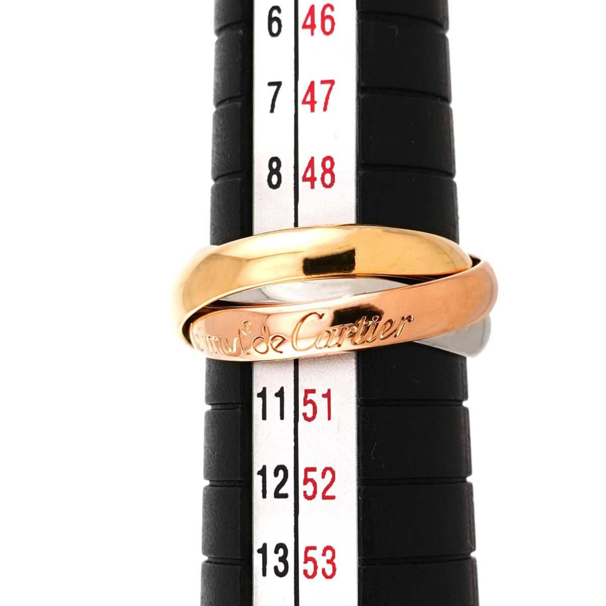 Cartier Yellow Gold (18K) Pink Gold (18K) White Gold (18K) Band Ring (Pre-Owned)