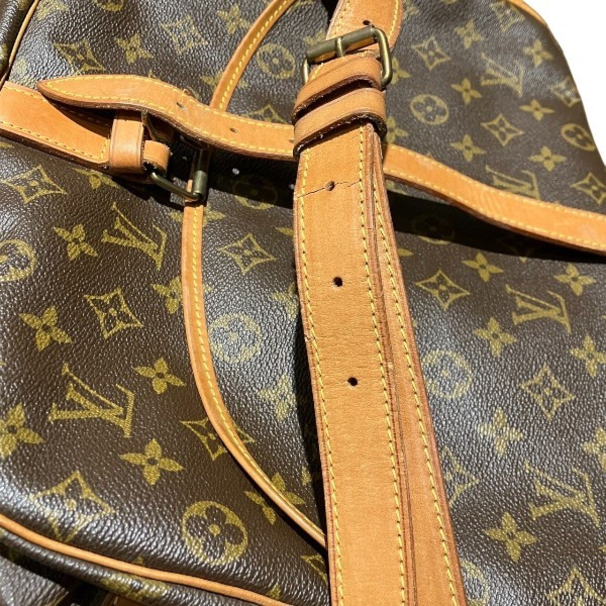 Louis Vuitton Brown Monogram Handbag Shoulder Bag (Pre-Owned)