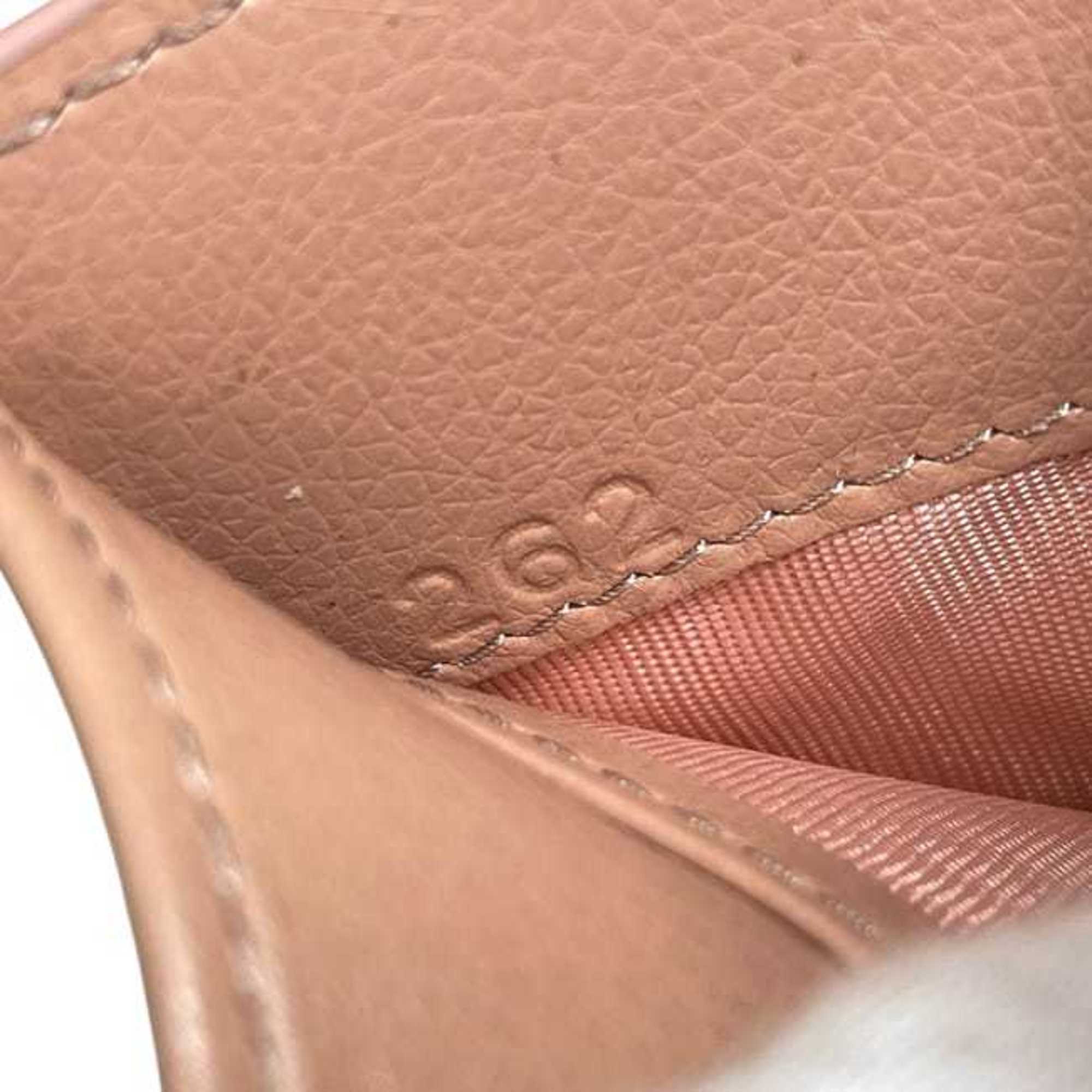 Miu Miu Pink Leather Wallet (Tri-Fold) (Pre-Owned)