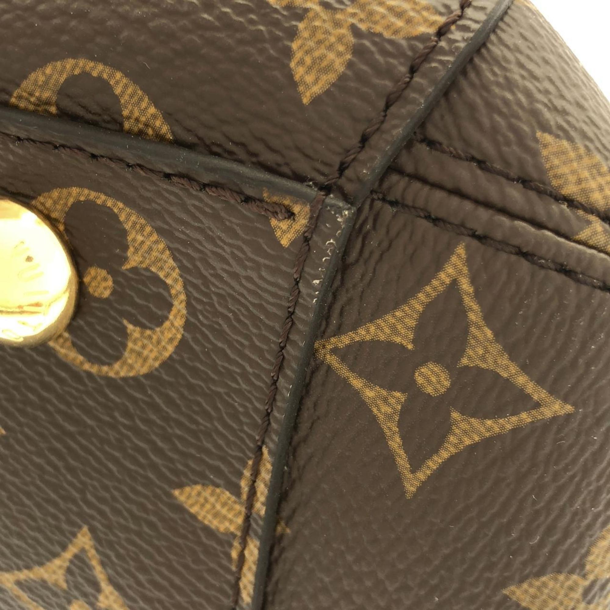 Louis Vuitton Brown Coated Canvas Handbag (Pre-Owned)