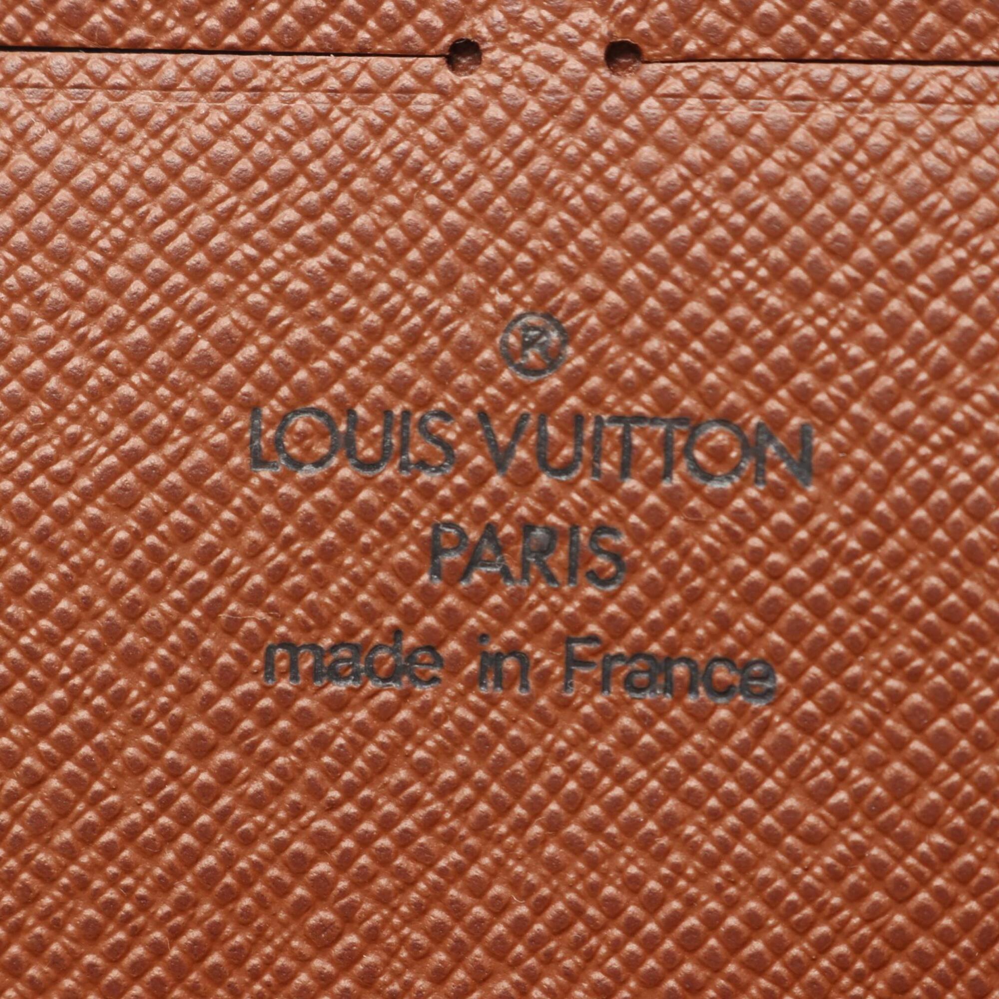 Louis Vuitton Brown Monogram Monogram Long Wallet (Bi-Fold) (Pre-Owned)