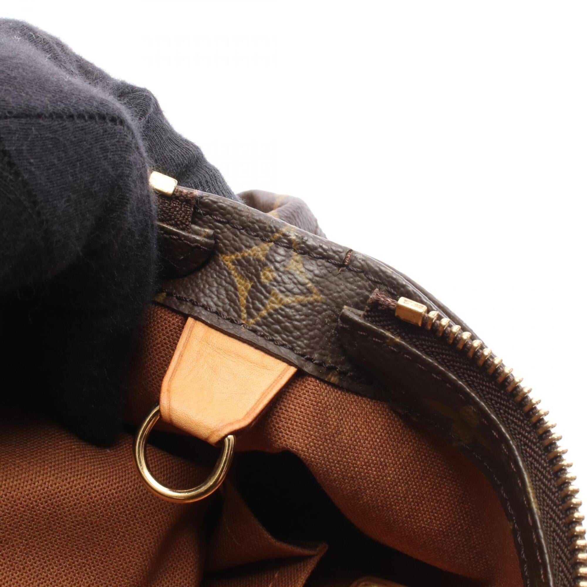 Louis Vuitton Brown Monogram Monogram Leather Handbag Tote Bag (Pre-Owned)