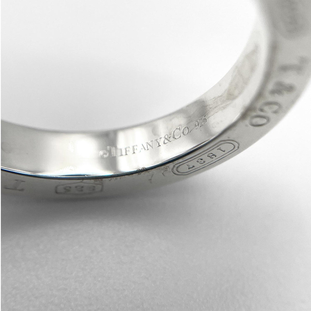 Tiffany Silver 925 Band Ring (Pre-Owned)