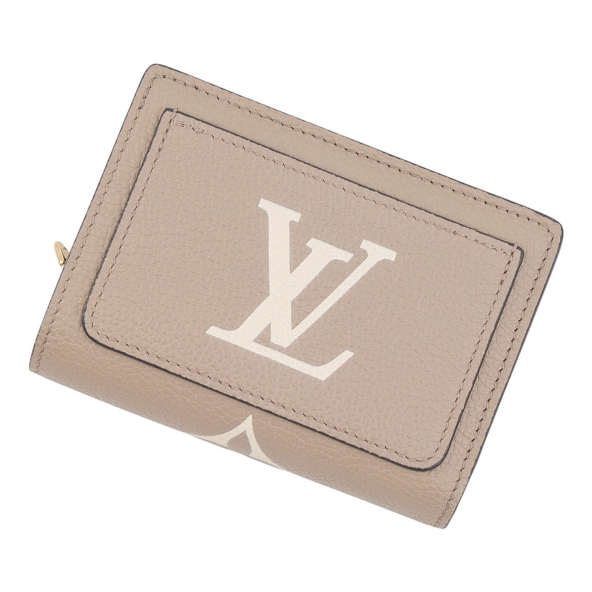 Louis Vuitton Cream Tourterelle Monogram Empreinte Wallet (Bi-Fold) (Pre-Owned)