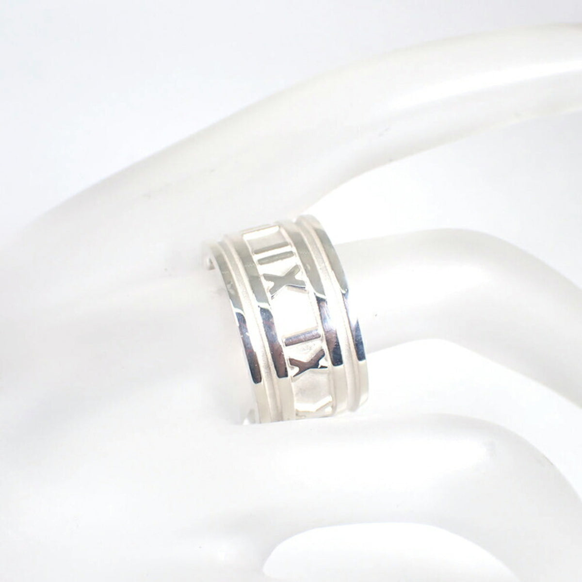 Tiffany Sterling Silver 925 Band Ring (Pre-Owned)