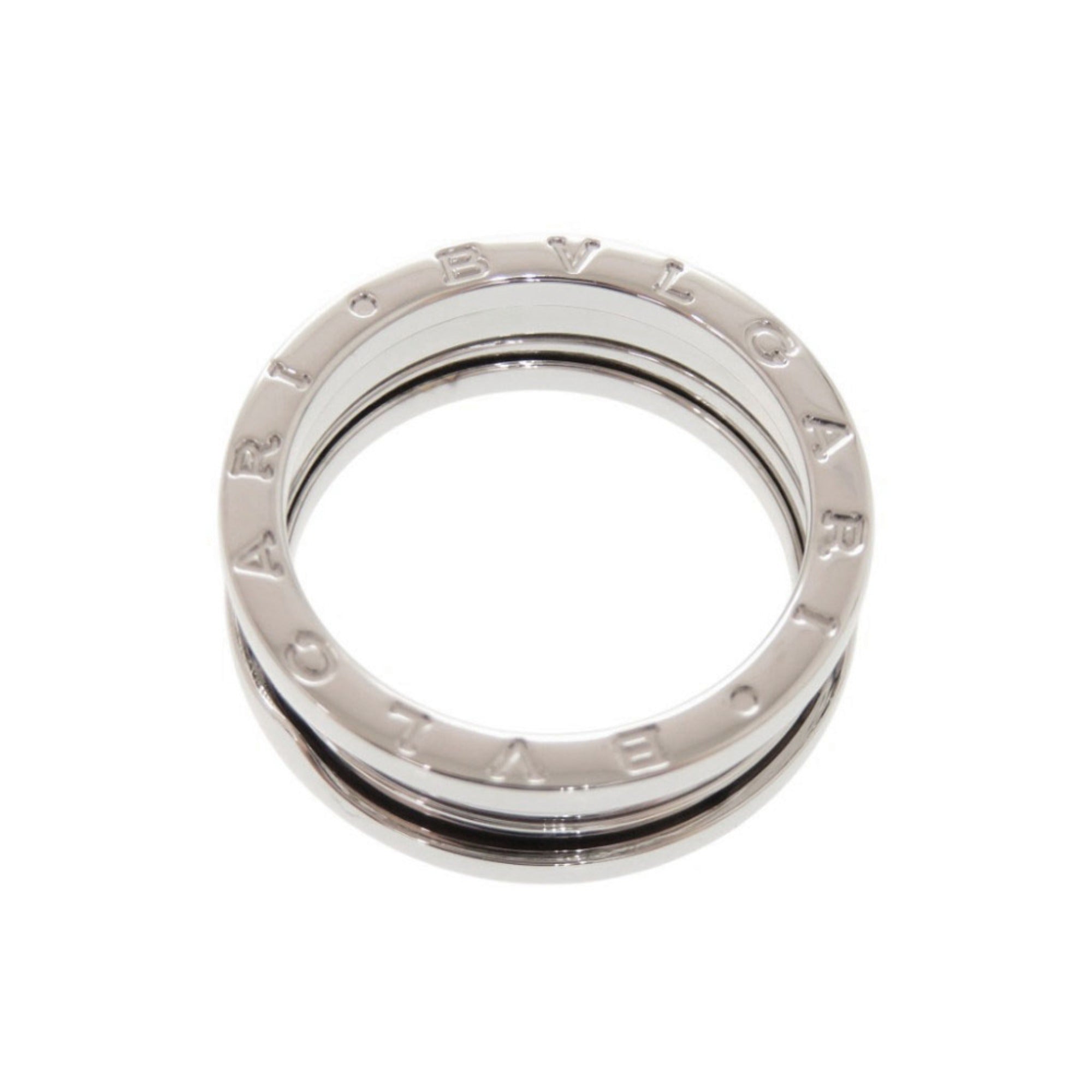 Bvlgari White Gold White Gold (18K) Band Ring (Pre-Owned)