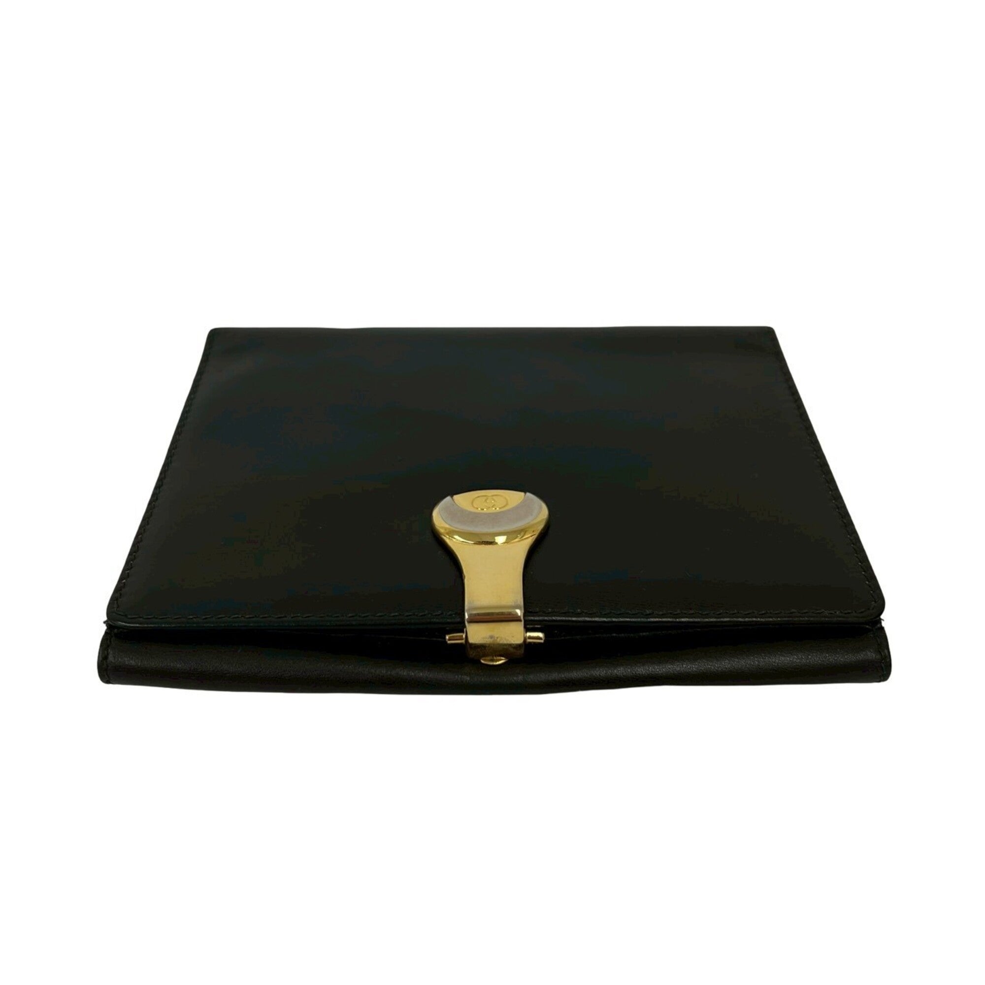 Gucci Black Leather Wallet (Bi-Fold) (Pre-Owned)