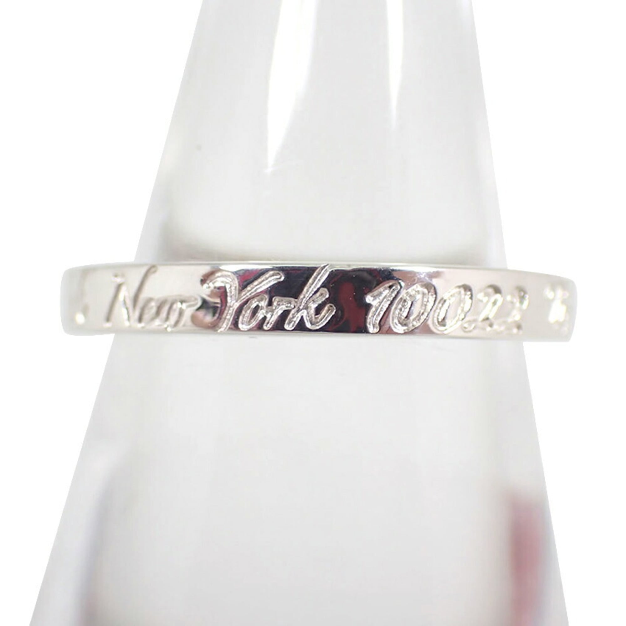Tiffany Sterling Silver 925 Band Ring (Pre-Owned)