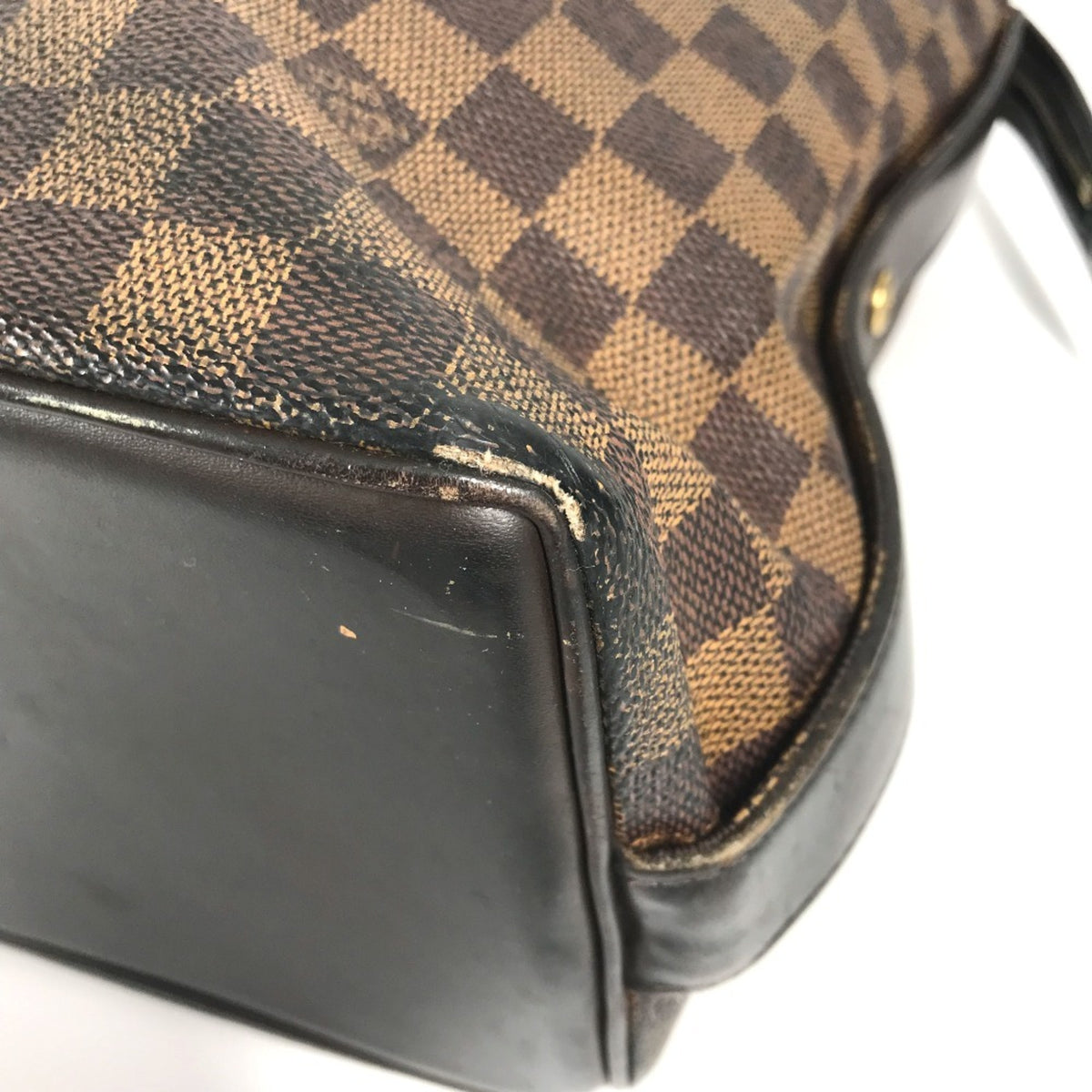 Louis Vuitton Brown Damier Canvas Shoulder Bag Tote Bag (Pre-Owned)