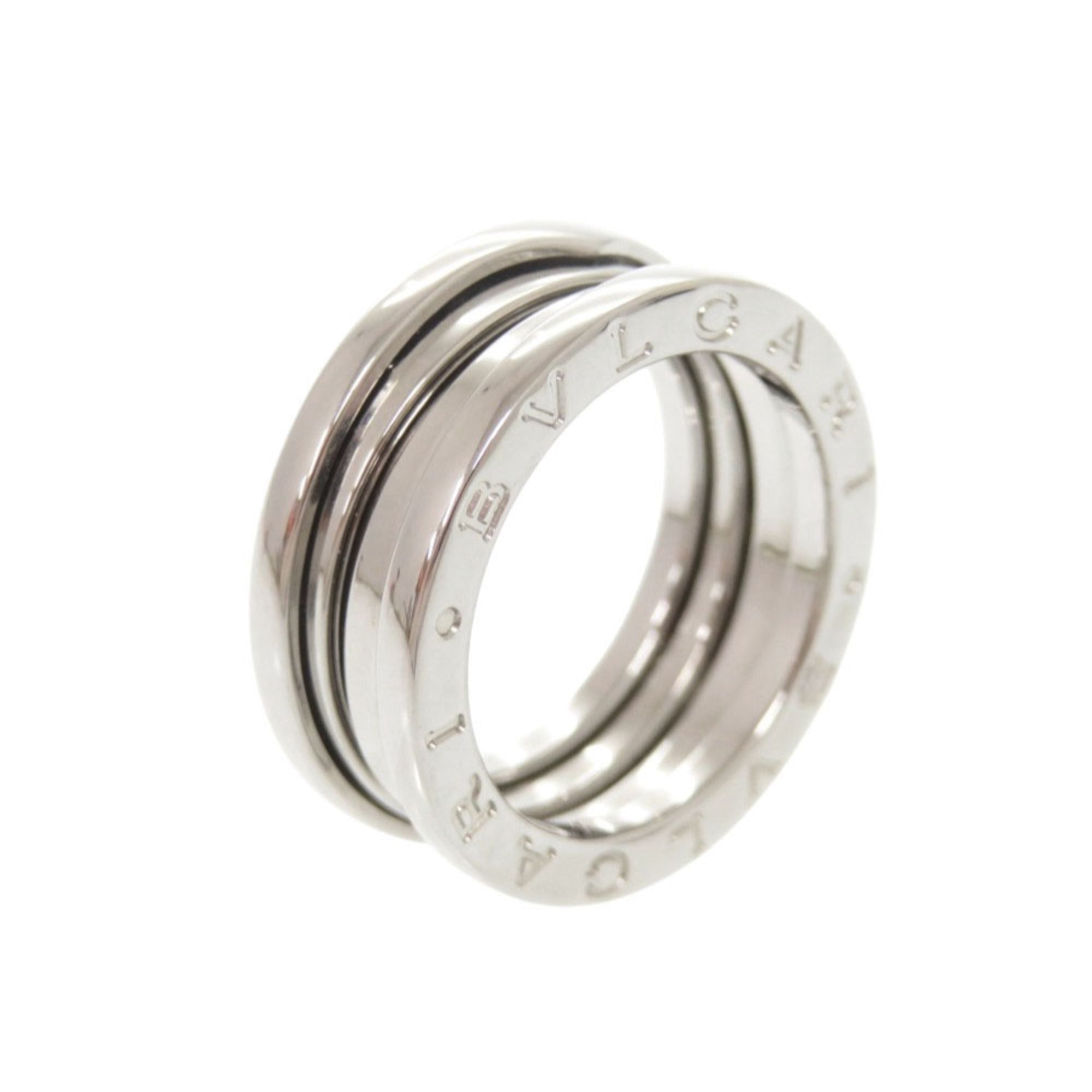 Bvlgari B.Zero1 White White Gold (18K) Band Ring (Pre-Owned)