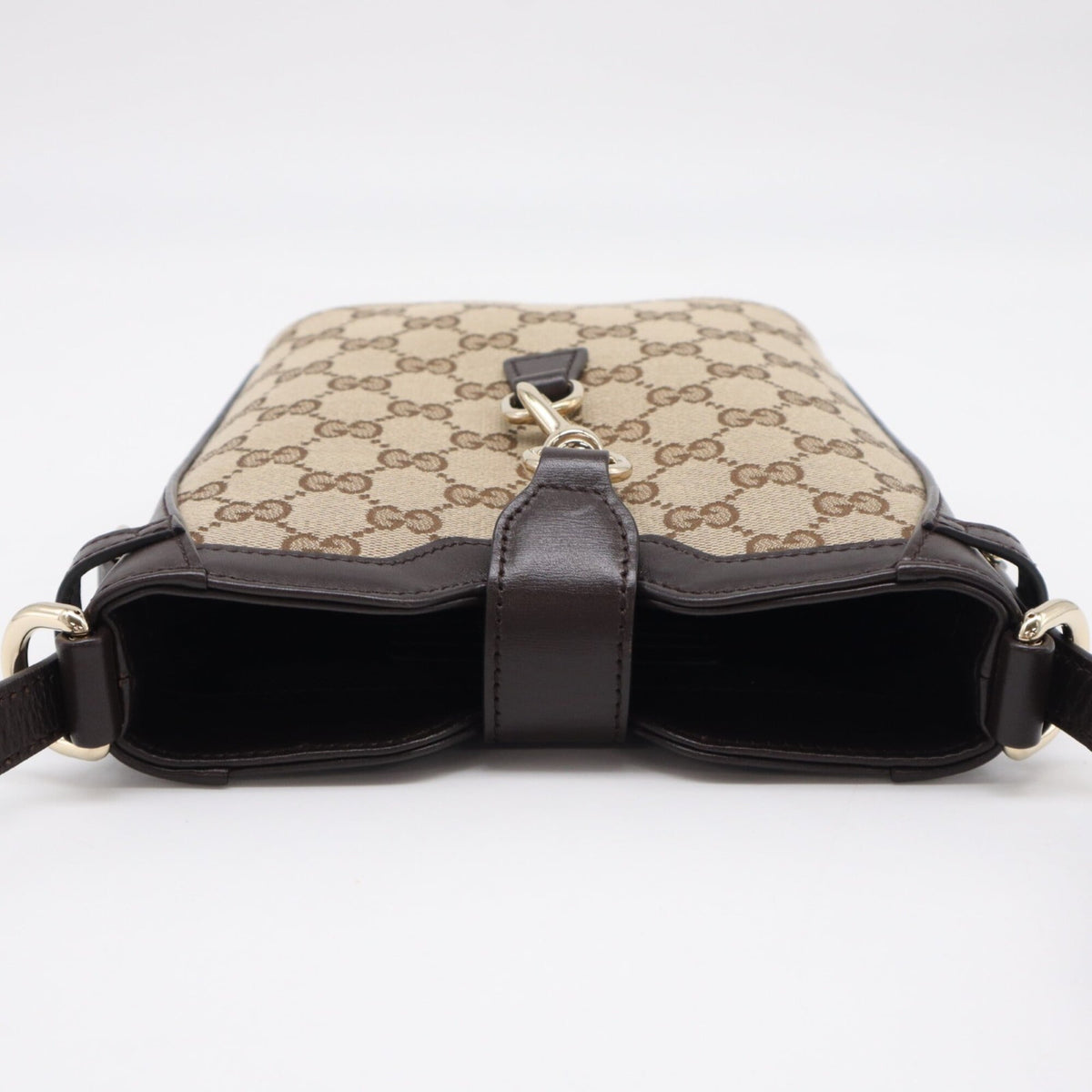 Gucci Gg Canvas Beige Brown Multi-Color Gg Canvas Shoulder Bag (Pre-Owned)