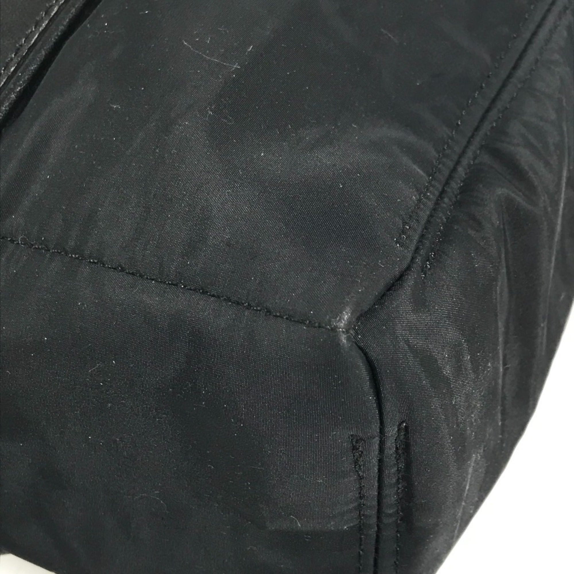 Hermes Acapulco Black Nylon Shoulder Bag Tote Bag (Pre-Owned)