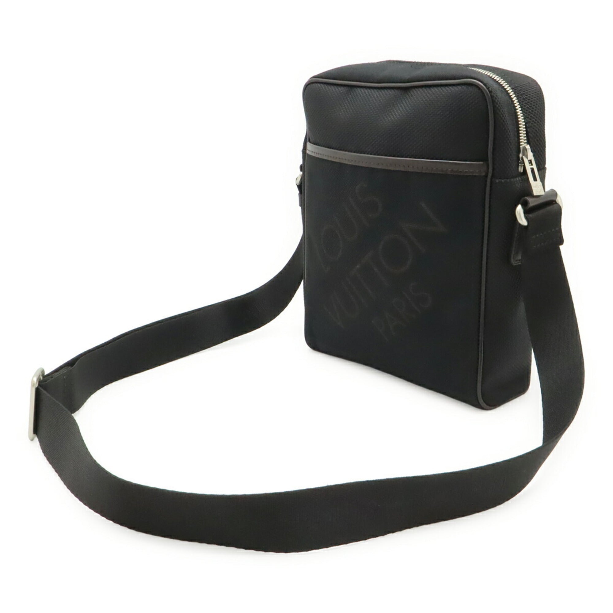 Louis Vuitton Black Noir Damier Geant Shoulder Bag (Pre-Owned)