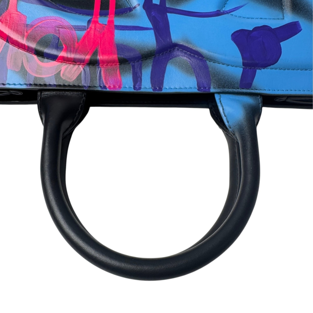 Dolce & Gabbana Multi-Color Leather Tote Bag (Pre-Owned)