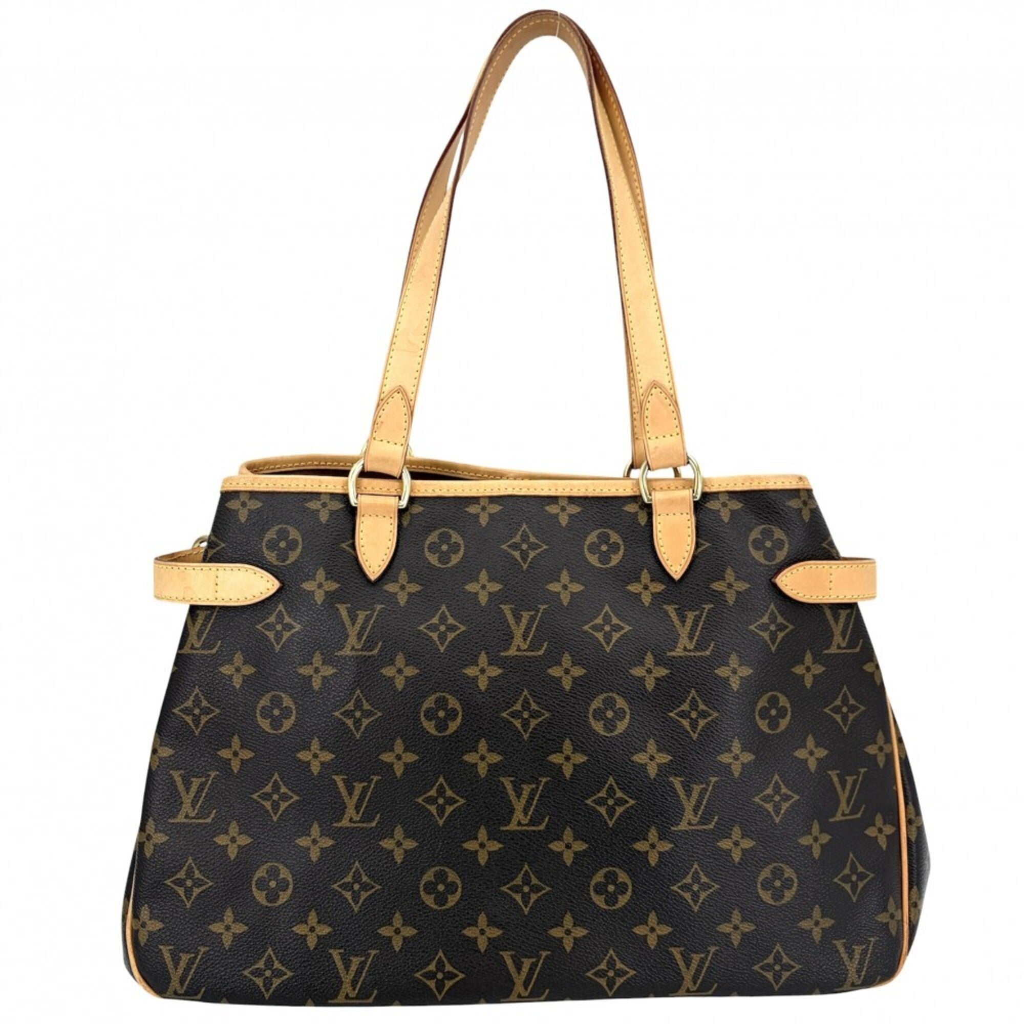 Louis Vuitton Brown Monogram Canvas Handbag Tote Bag (Pre-Owned)