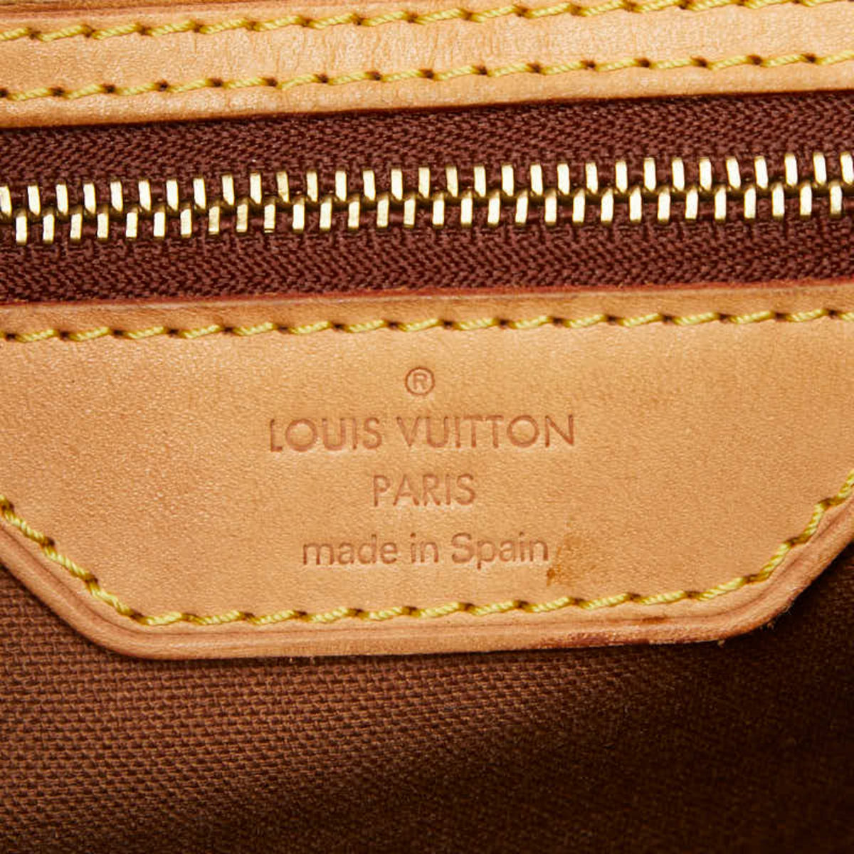 Louis Vuitton Brown Monogram Pvc Shoulder Bag Tote Bag (Pre-Owned)