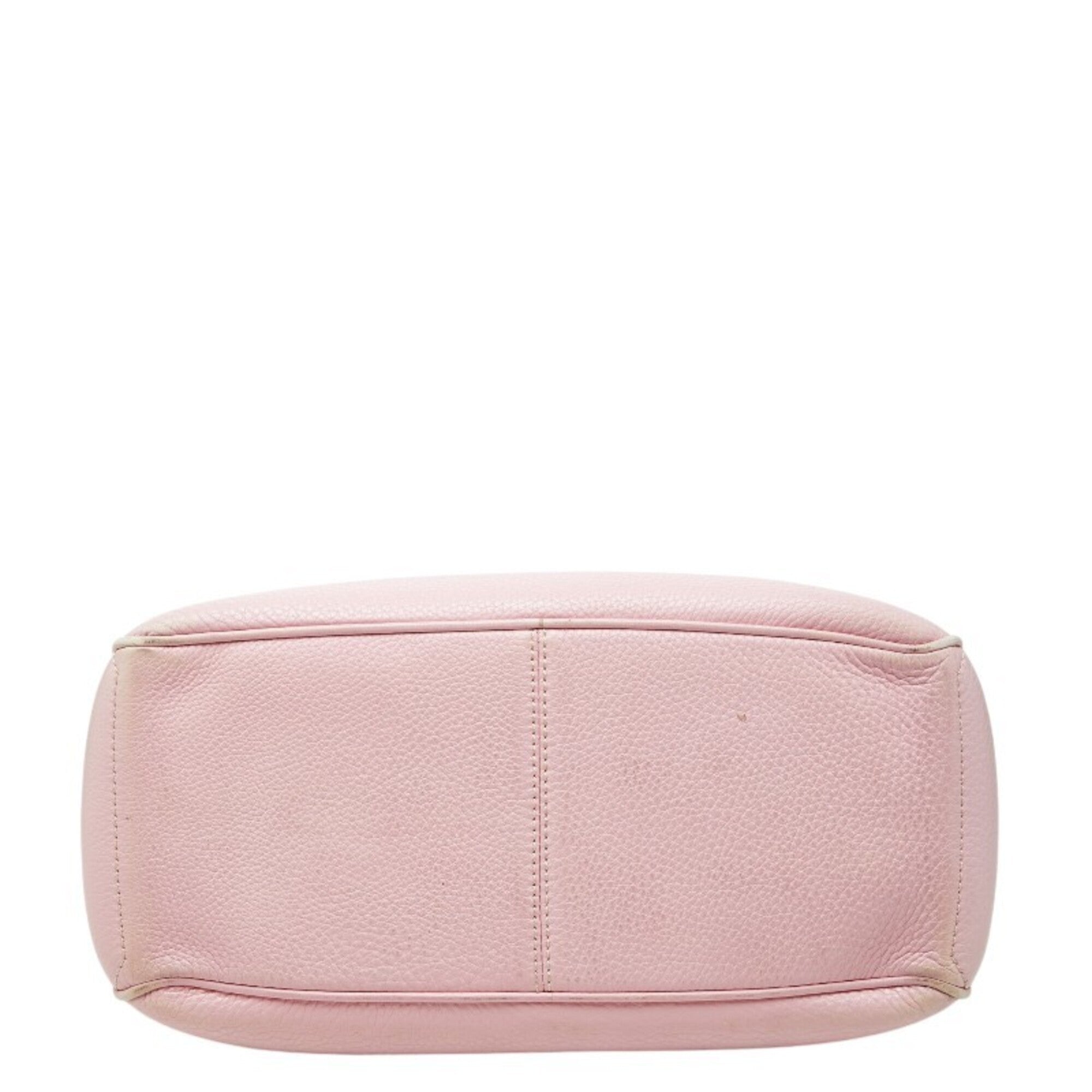 Celine Boogie Pink Leather Handbag (Pre-Owned)