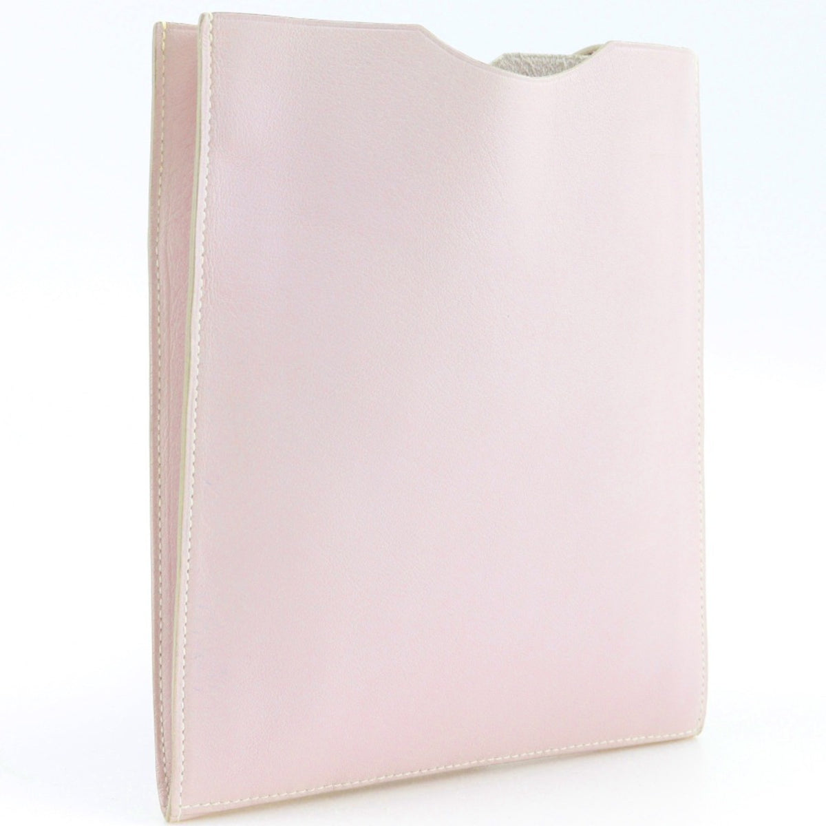 Hermes Onimaitou Pink Leather Shoulder Bag (Pre-Owned)