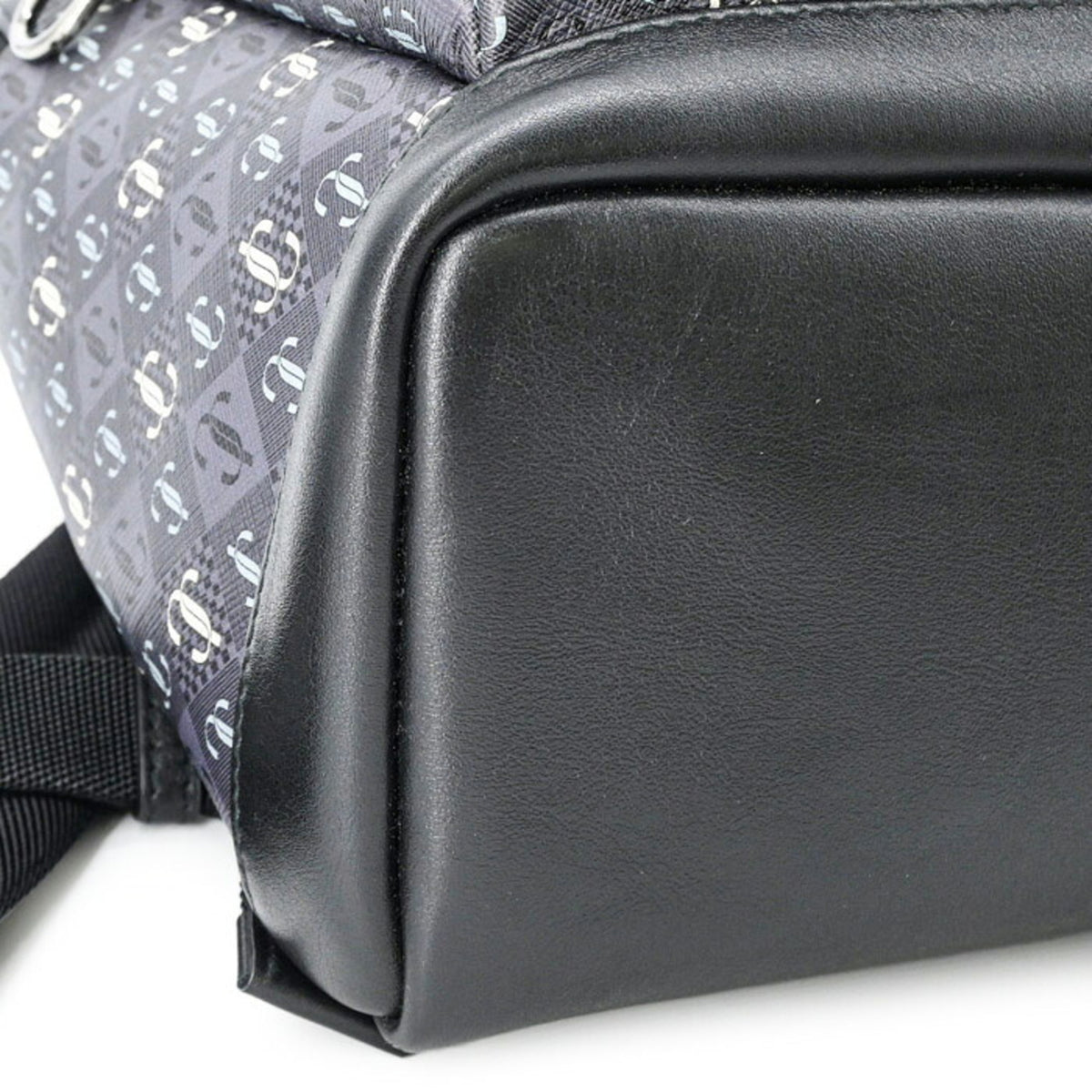 Jimmy Choo Gray Green Backpack (Pre-Owned)