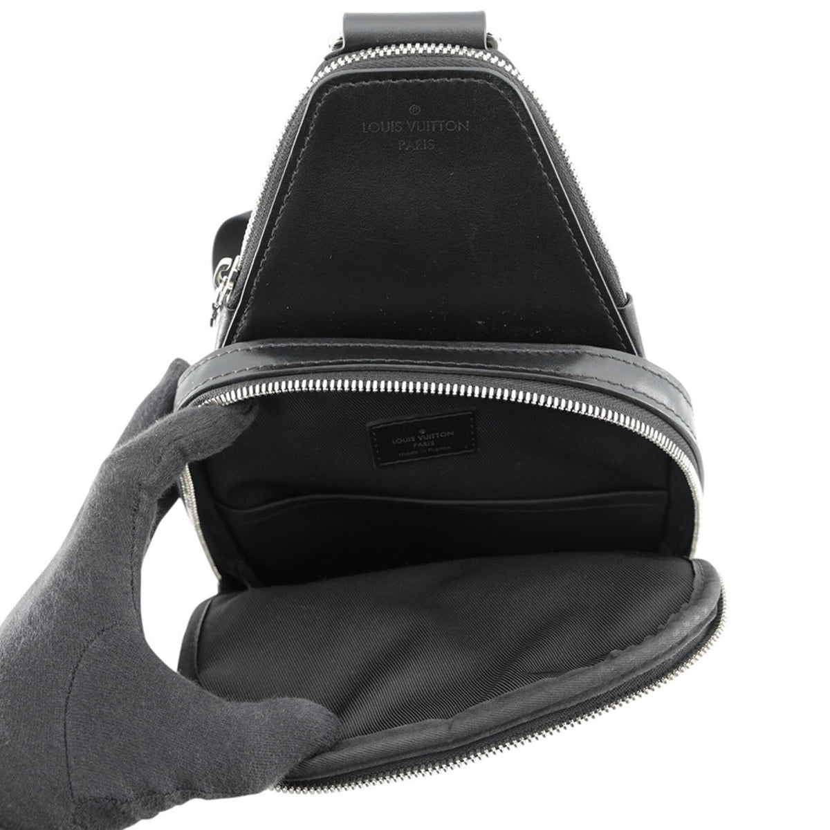 Louis Vuitton Monogram Macassar Black Monogram Macassar Noir Shoulder Bag Sling Bag (Pre-Owned)